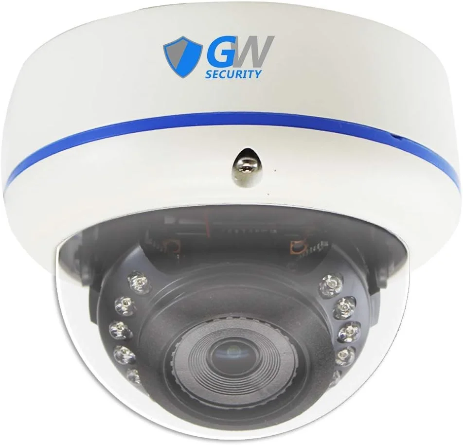دوربین مداربسته دام با لنز چشم ماهی 130 درجه GW Security، سنسور CMOS سونی 2.1 مگاپیکسلی، زاویه دید گسترده، مناسب فضای داخلی، HD-CVI/TVI/AHD/960H، کیفیت 1200TVL، 4 در 1 HD 1080P
