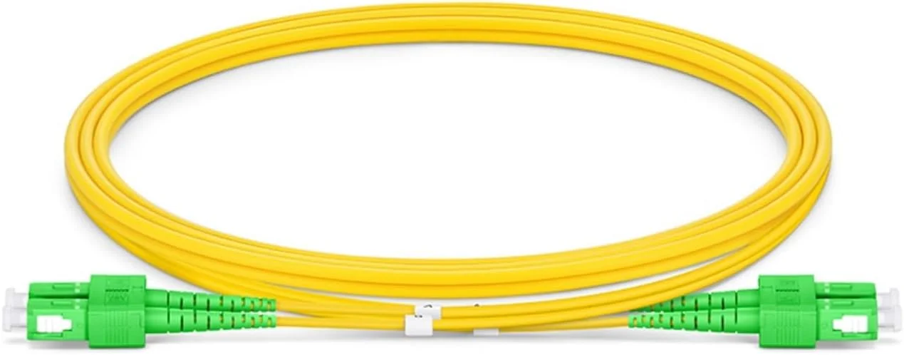 سیم رابط فیبر نوری XTND Connect SC/A PC - SC/A PC سینگل مود 9/125µm دوبلکس 3mm LSZH رنگ زرد، جامپر فیبر نوری پارت نامبر: XTNDIPC02DX2D030SASA (40 متر)