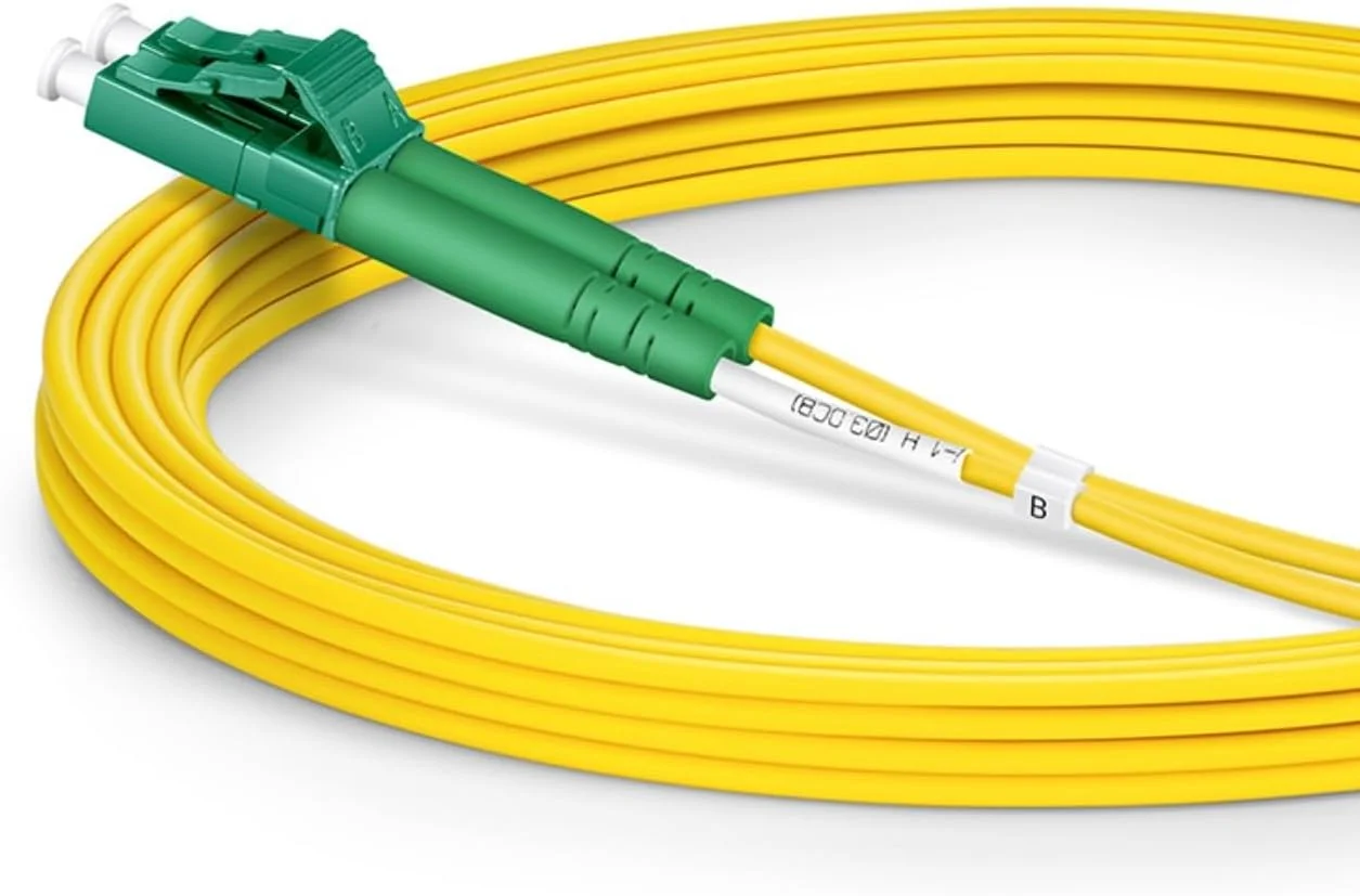 سیم فیبر نوری XTND Connect SC/A PC - LC/A PC سینگل مود 9/125µm دوبلکس 3mm LSZH رنگ زرد، جامپر فیبر نوری پارت نامبر: XTNDIPC02DX2D030SALA (3 متر)