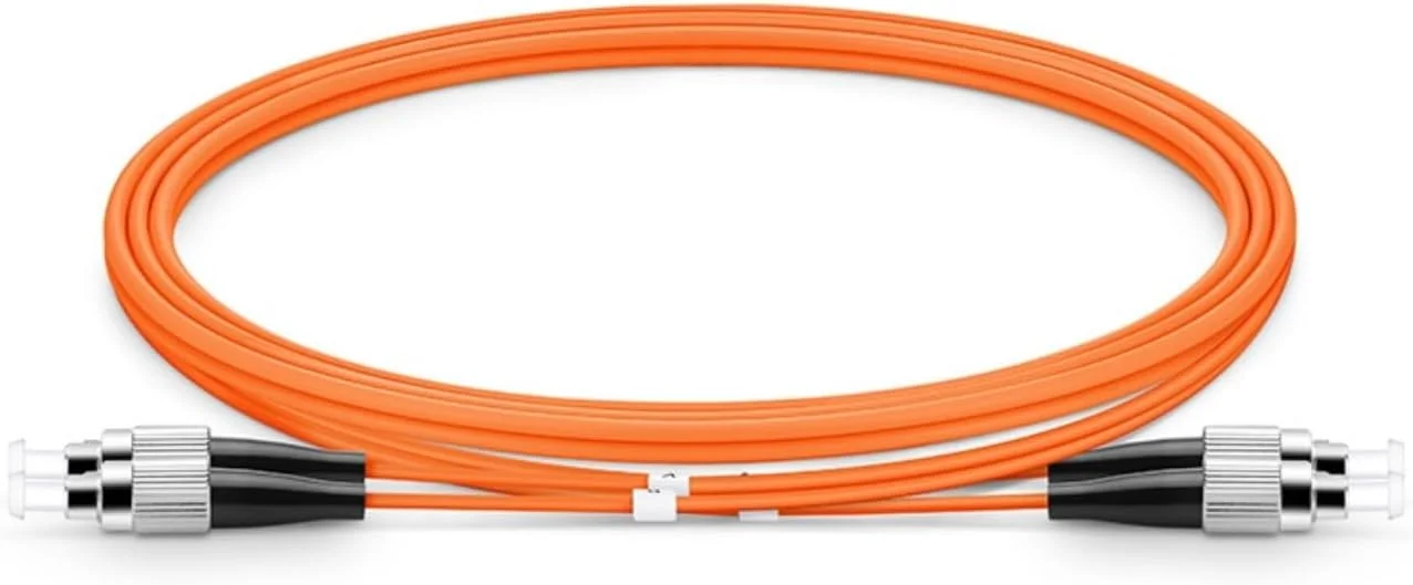 کابل فیبر نوری XTND Connect FC - FC مالتی مود 62.5/125µm OM1 داپلکس 3.0mm LSZH رنگ نارنجی، جامپر فیبر نوری پارت نامبر: XTNDIPC02DXM1030FCFC (200 متر)