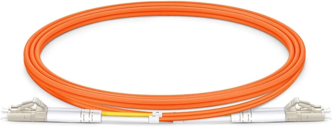 کابل فیبر نوری XTND Connect LC به LC مالتی مود 62.5/125µm OM1 داپلکس 3.0mm LSZH رنگ نارنجی، جامپر فیبر نوری پارت نامبر: XTNDIPC02DXM1030LCLC (70 متر)