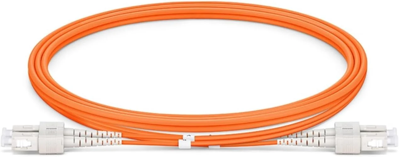 سیم فیبر نوری XTND Connect SC - SC مالتی مود 62.5/125µm OM1 دوبلکس 3.0mm LSZH رنگ نارنجی، جامپر فیبر نوری پارت نامبر: XTNDIPC02DXM1030SCSC (175 متر)