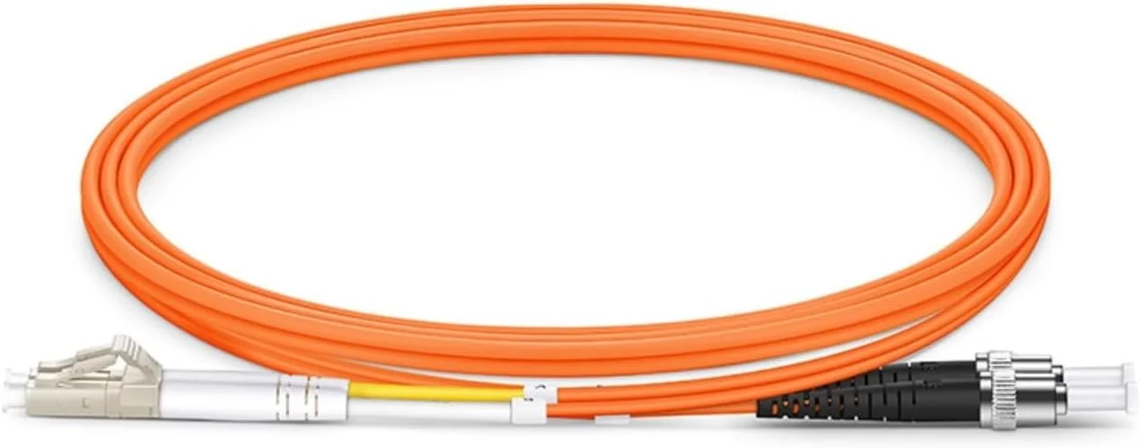 سیم رابط فیبر نوری XTND Connect LC - ST چند حالته 50/125µm OM2 دوبلکس 3.0mm LSZH رنگ نارنجی، جامپر فیبر نوری شماره قطعه: XTNDIPC02DXM2030LCST (50 متر)