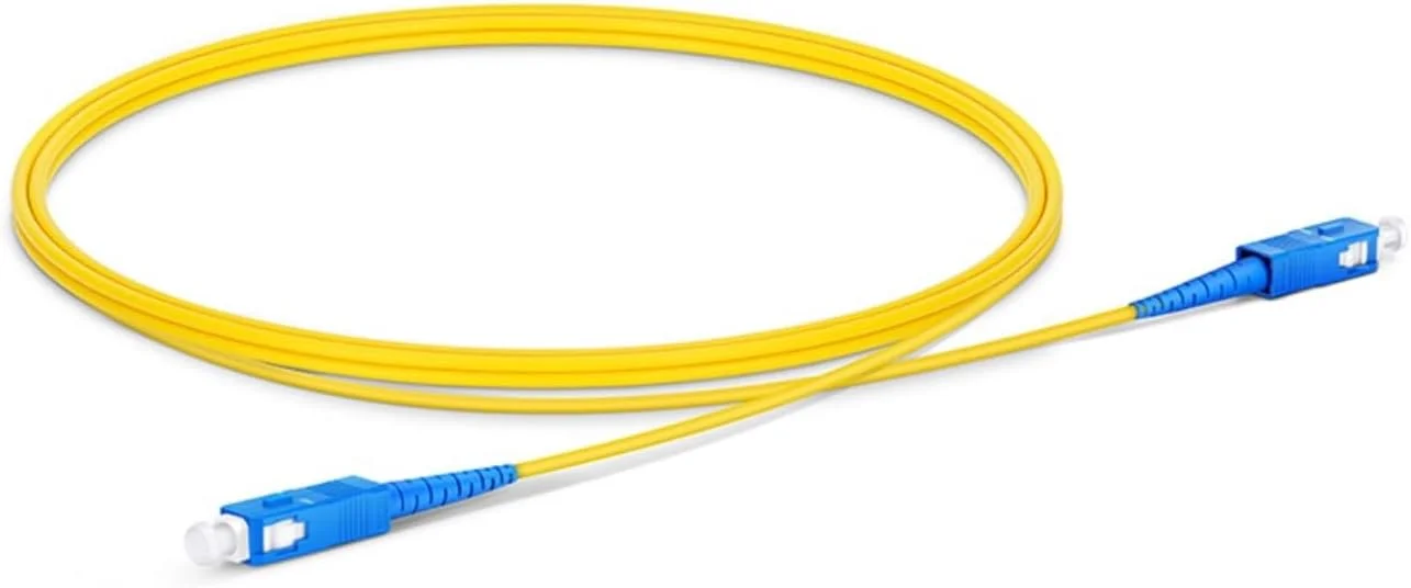 کابل فیبر نوری XTND Connect SC/UPC به SC/UPC سینگل مود 9/125µm سیمپلکس 3mm LSZH رنگ زرد، جامپر فیبر نوری پارت نامبر: XTNDIPC02SX2D030SCSC (70 متر)