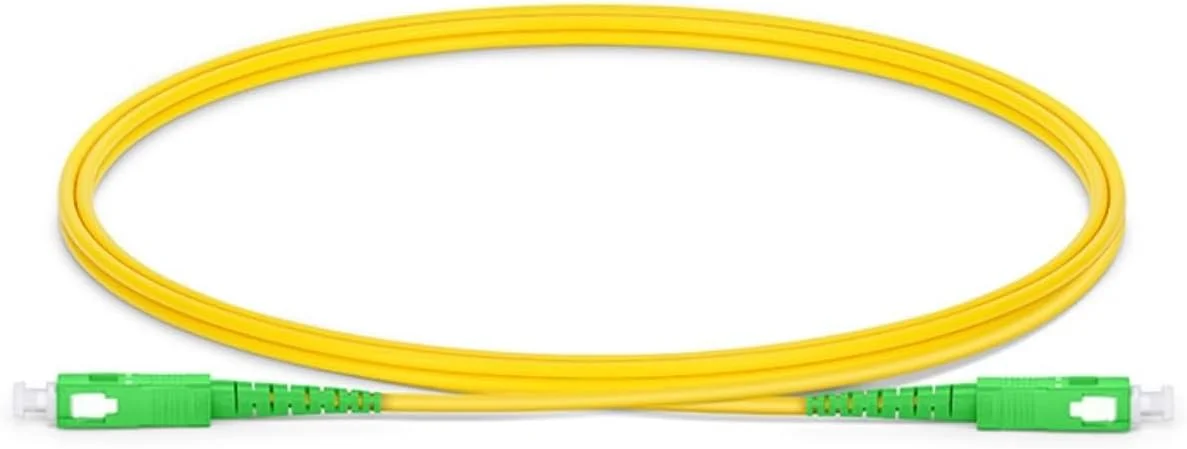 کابل فیبر نوری XTND Connect SC/A PC - SC/A PC سینگل مود 9/125µm سیمپلکس 3mm LSZH رنگ زرد، جامپر فیبر نوری پارت نامبر: XTNDIPC02SX2D030SASA (2 متر)