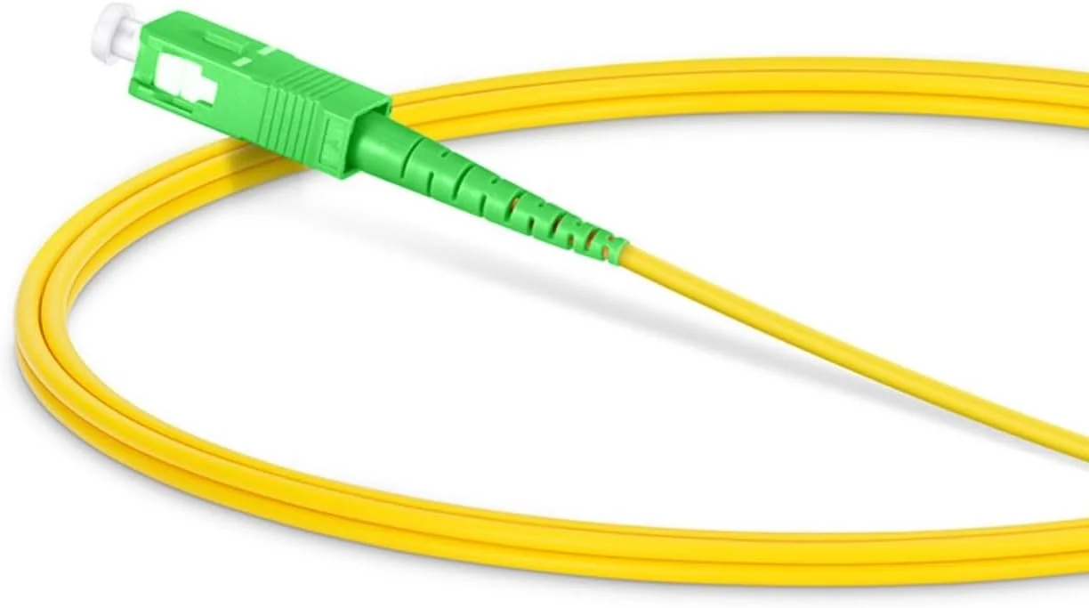 کابل فیبر نوری XTND Connect SC/A PC - SC/A PC سینگل مود 9/125µm سیمپلکس 3mm LSZH رنگ زرد، جامپر فیبر نوری پارت نامبر: XTNDIPC02SX2D030SASA (2 متر)