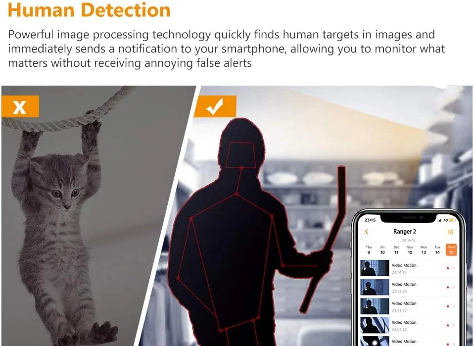 دوربین امنیتی داخلی وای فای ایمو، دوربین دام چرخشی/شیب دار 1080P، دوربین نظارت خانگی با تشخیص انسان، ردیابی هوشمند، ماسک حریم خصوصی، تشخیص صدای غیرعادی، صدای دو طرفه و دید در شب دوربین امنیتی داخلی وای فای ایمو، دوربین دام چرخشی/شیب دار 1080P، دوربین نظارت خانگی با تشخیص انسان، ردیابی هوشمند، ماسک حریم خصوصی، تشخیص صدای غیرعادی، صدای دو طرفه و دید در شب