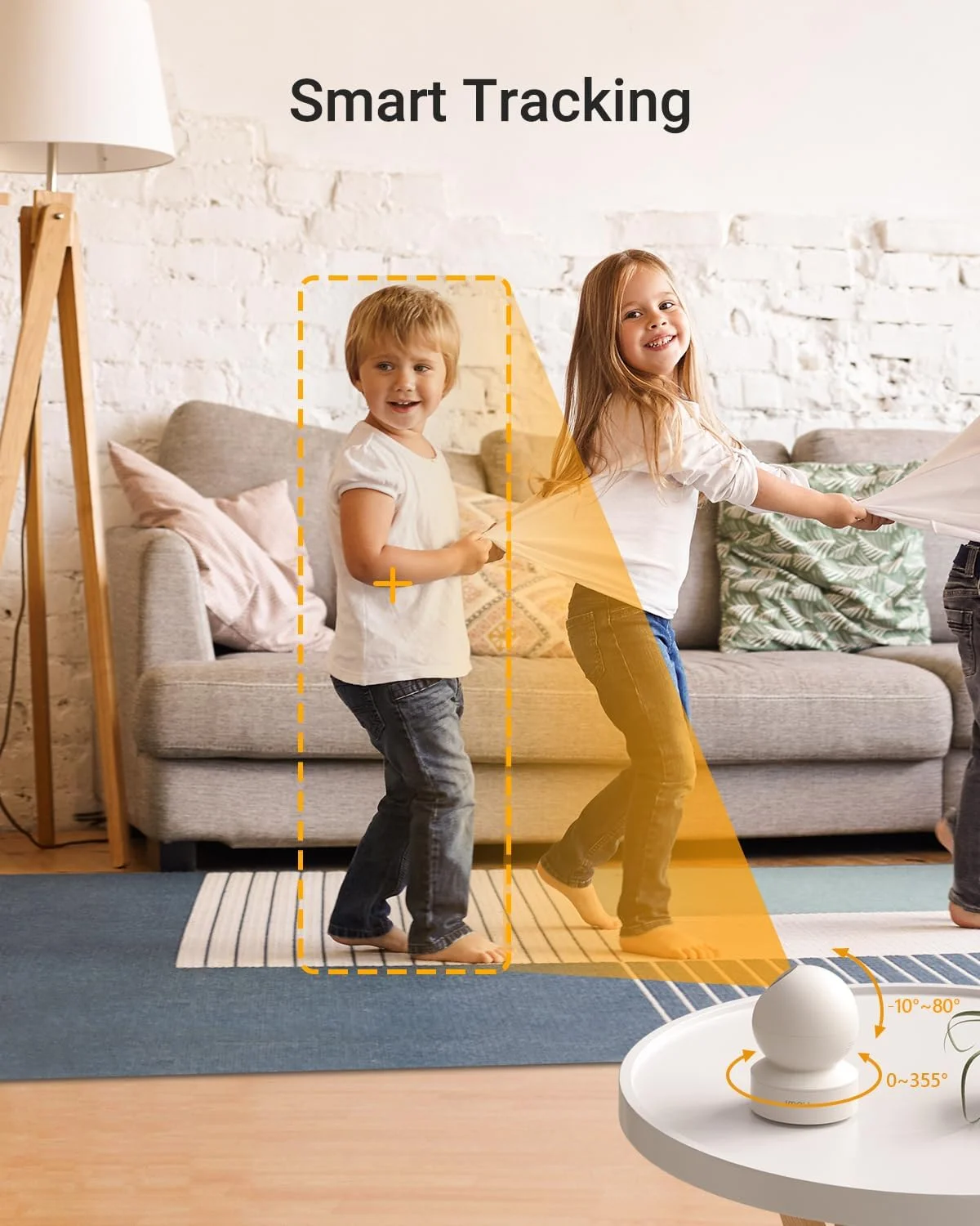 دوربین امنیتی 1080P Imou برای خانه، دوربین هوشمند داخلی نظارتی، دوربین خانگی 360 درجه موتوری، دید در شب IR، مانیتور کودک تشخیص صدای غیرعادی، مکالمه دو طرفه، دوربین حیوانات خانگی، آژیر داخلی (DK2 1080P) دوربین امنیتی 1080P Imou برای خانه، دوربین هوشمند داخلی نظارتی، دوربین خانگی 360 درجه موتوری، دید در شب IR، مانیتور کودک تشخیص صدای غیرعادی، مکالمه دو طرفه، دوربین حیوانات خانگی، آژیر داخلی (DK2 1080P)