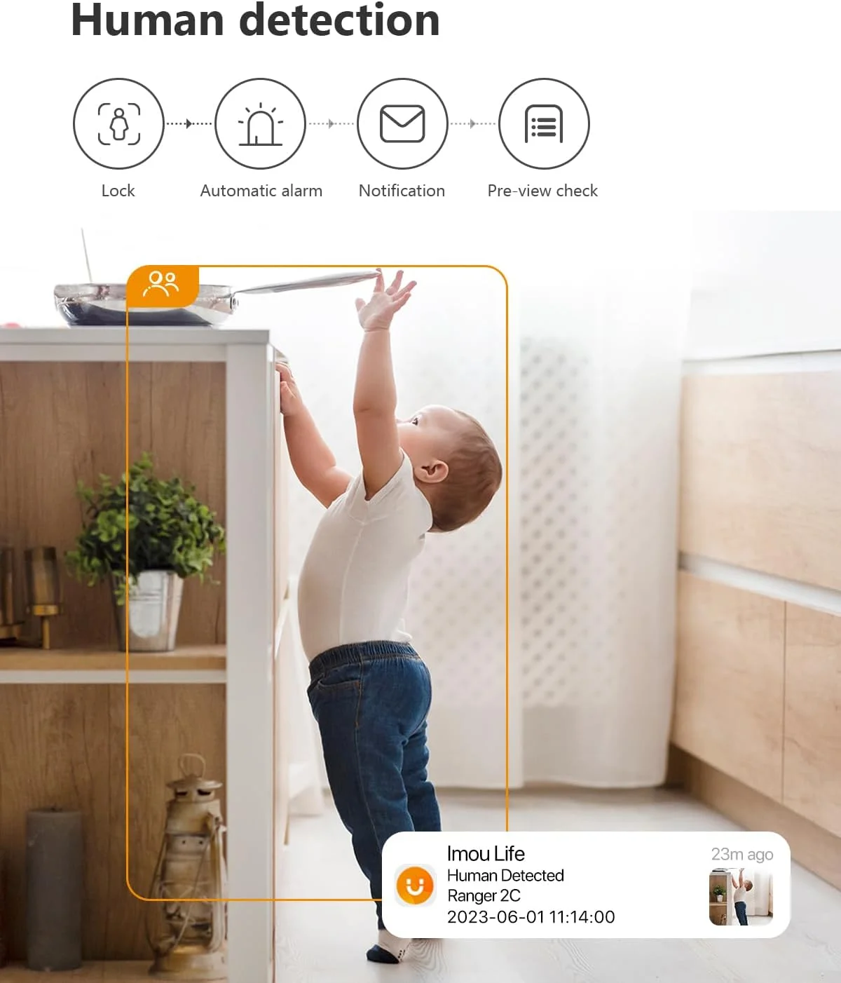 دوربین امنیتی داخلی Imou Ranger 2C Wi-Fi، 1080P Pan/Tilt، دوربین نظارتی خانگی با تشخیص انسان، ردیابی هوشمند، تشخیص صدای هوشمند، صدای دو طرفه و دید در شب دوربین امنیتی داخلی Imou Ranger 2C Wi-Fi، 1080P Pan/Tilt، دوربین نظارتی خانگی با تشخیص انسان، ردیابی هوشمند، تشخیص صدای هوشمند، صدای دو طرفه و دید در شب