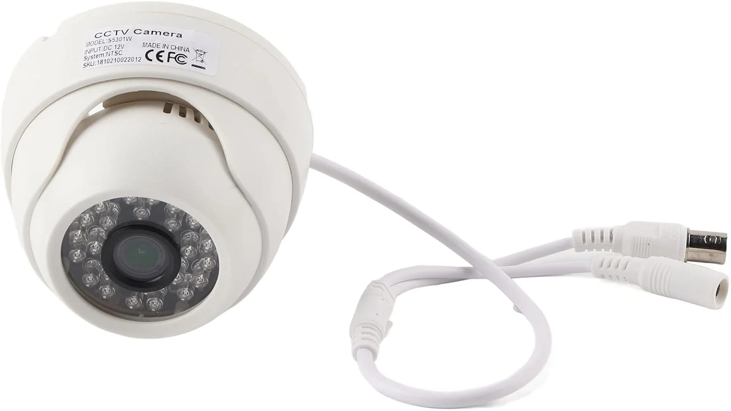 دوربین مداربسته، دوربین آنالوگ با لنز 3.6 میلی‌متری، دوربین دام مادون قرمز دید در شب 1080P HD، دوربین نظارتی 4 در 1 Camara Analogica برای فضای باز و داخلی (NTCS)