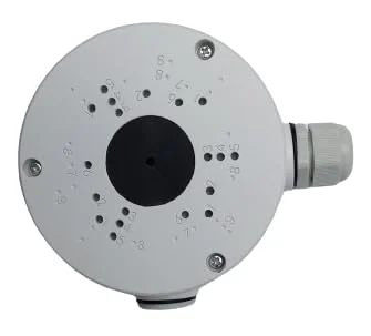 جعبه اتصال پایه عمیق برای دوربین های مداربسته، جعبه مدیریت کابل دوربین های مداربسته IP دام و بولت، جعبه پشتی فلزی جامد مناسب برای نصب سقفی/دیواری (2 عدد) جعبه اتصال پایه عمیق برای دوربین های مداربسته، جعبه مدیریت کابل دوربین های مداربسته IP دام و بولت، جعبه پشتی فلزی جامد مناسب برای نصب سقفی/دیواری (2 عدد)