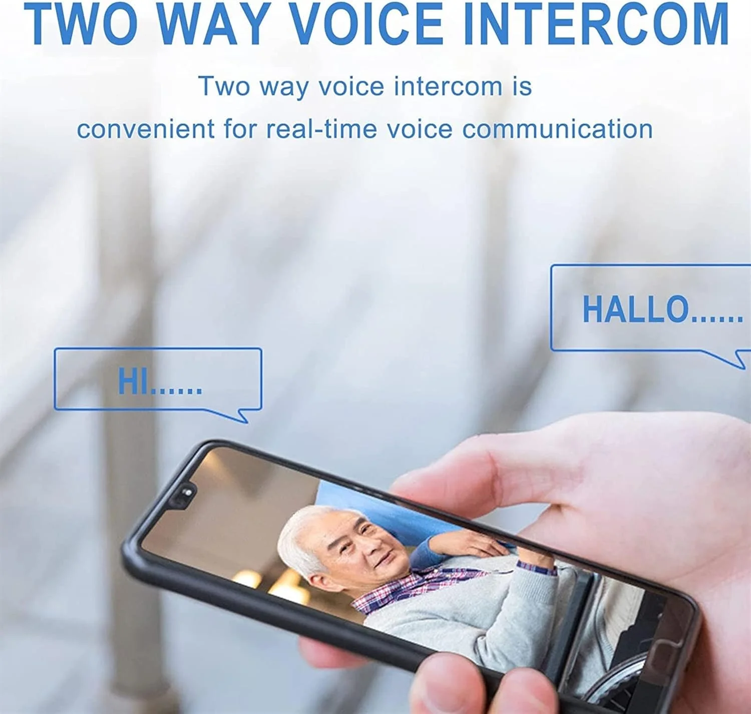 دوربین مداربسته هوشمند LIPPSY 1080P HD با قابلیت کنترل از راه دور و اتصال WiFi، دوربین امنیتی خانگی با دید پانوراما 360 درجه و تشخیص حرکت، دوربین WiFi با دید در شب و صدای دو طرفه برای فضای داخلی دوربین مداربسته هوشمند LIPPSY 1080P HD با قابلیت کنترل از راه دور و اتصال WiFi، دوربین امنیتی خانگی با دید پانوراما 360 درجه و تشخیص حرکت، دوربین WiFi با دید در شب و صدای دو طرفه برای فضای داخلی