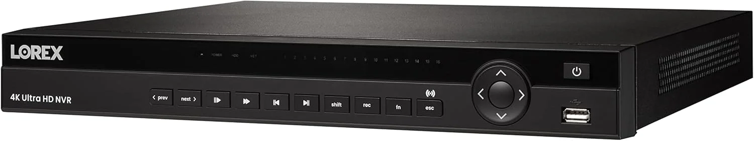 سیستم NVR سیمی 16 کاناله 4K با ظرفیت 4 ترابایت Lorex NC4K4MV-164WD-2 به همراه 4 دوربین IP دام هوشمند Nocturnal (مدل 4X LNE9393/سفید) با لنز واریفوکال موتوری، قابلیت ضبط صدا و ضبط 30 فریم در ثانیه سیستم NVR سیمی 16 کاناله 4K با ظرفیت 4 ترابایت Lorex NC4K4MV-164WD-2 به همراه 4 دوربین IP دام هوشمند Nocturnal (مدل 4X LNE9393/سفید) با لنز واریفوکال موتوری، قابلیت ضبط صدا و ضبط 30 فریم در ثانیه