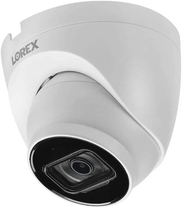 دوربین امنیتی دام 4K Ultra HD تحت شبکه داخلی/خارجی Lorex E841CD-E، لنز 2.8 میلیمتری، دید در شب 40 متری، دید در شب رنگی، صدا، سفید (بسته 4 عددی) دوربین امنیتی دام 4K Ultra HD تحت شبکه داخلی/خارجی Lorex E841CD-E، لنز 2.8 میلیمتری، دید در شب 40 متری، دید در شب رنگی، صدا، سفید (بسته 4 عددی)