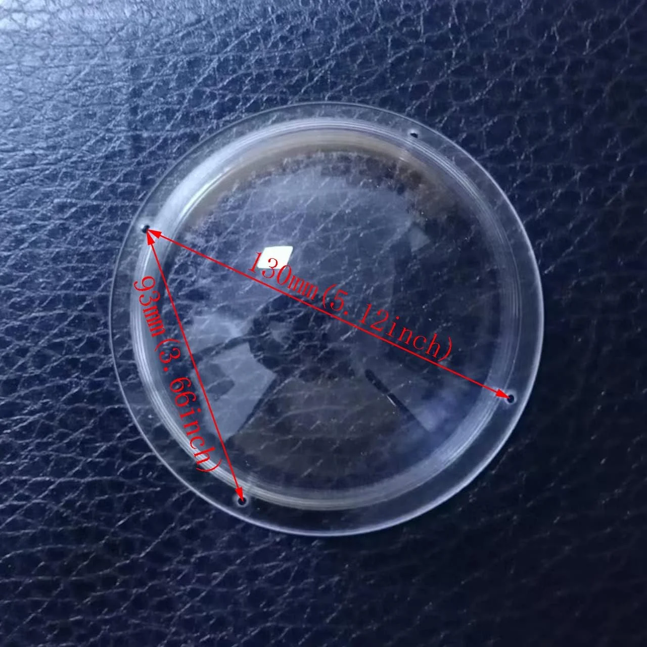 محافظ گنبدی دوربین مداربسته شفاف آکریلیک LOTOWELZON با قطر 120 میلی‌متر مناسب فضای داخلی و خارجی، محفظه دوربین امنیتی، پوشش دوربین نظارتی، پنجره حصار سگ خانگی