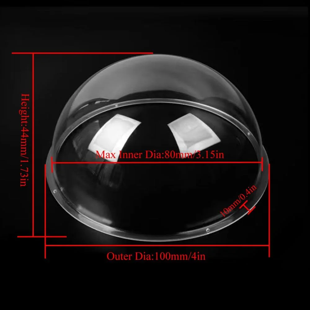 کاور گنبدی شفاف آکریلیک جایگزین LOTOWELZON 3 اینچی برای دوربین، محفظه دوربین امنیتی، پنجره حصار سگ خانگی، نورگیر (قطر داخلی 80mm* ارتفاع 44mm/3.15 * 1.73 اینچ) کاور گنبدی شفاف آکریلیک جایگزین LOTOWELZON 3 اینچی برای دوربین، محفظه دوربین امنیتی، پنجره حصار سگ خانگی، نورگیر (قطر داخلی 80mm* ارتفاع 44mm/3.15 * 1.73 اینچ)