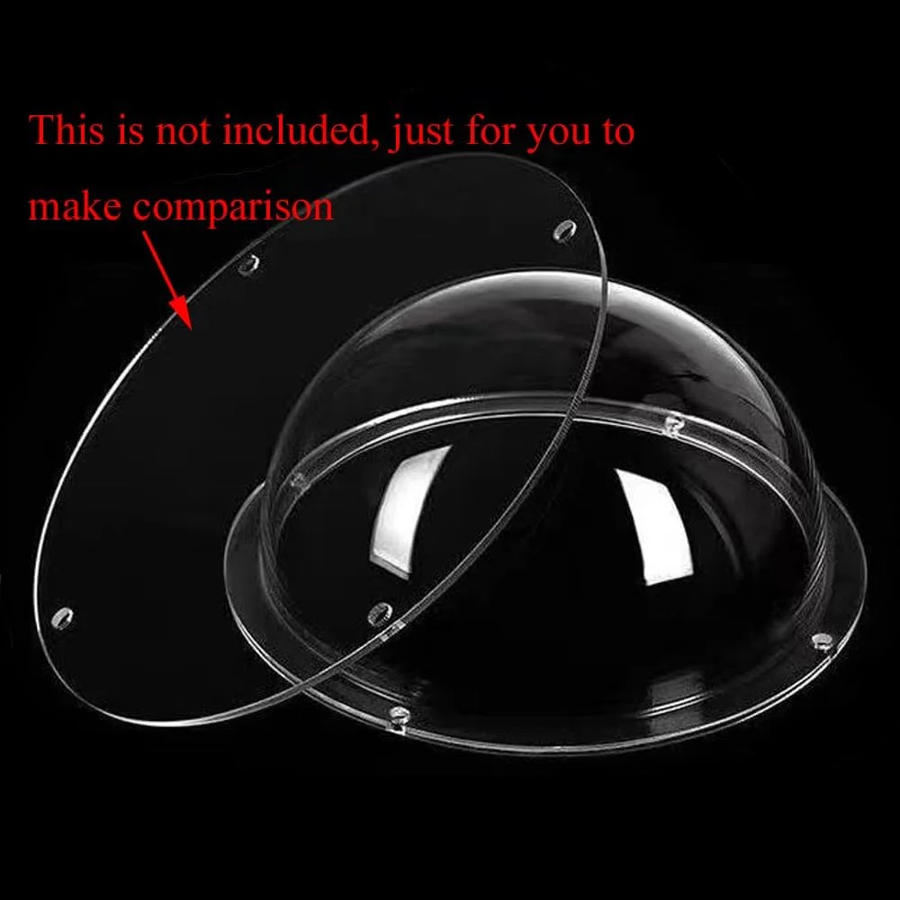 کاور گنبدی شفاف آکریلیک جایگزین LOTOWELZON 3 اینچی برای دوربین، محفظه دوربین امنیتی، پنجره حصار سگ خانگی، نورگیر (قطر داخلی 80mm* ارتفاع 44mm/3.15 * 1.73 اینچ) کاور گنبدی شفاف آکریلیک جایگزین LOTOWELZON 3 اینچی برای دوربین، محفظه دوربین امنیتی، پنجره حصار سگ خانگی، نورگیر (قطر داخلی 80mm* ارتفاع 44mm/3.15 * 1.73 اینچ)