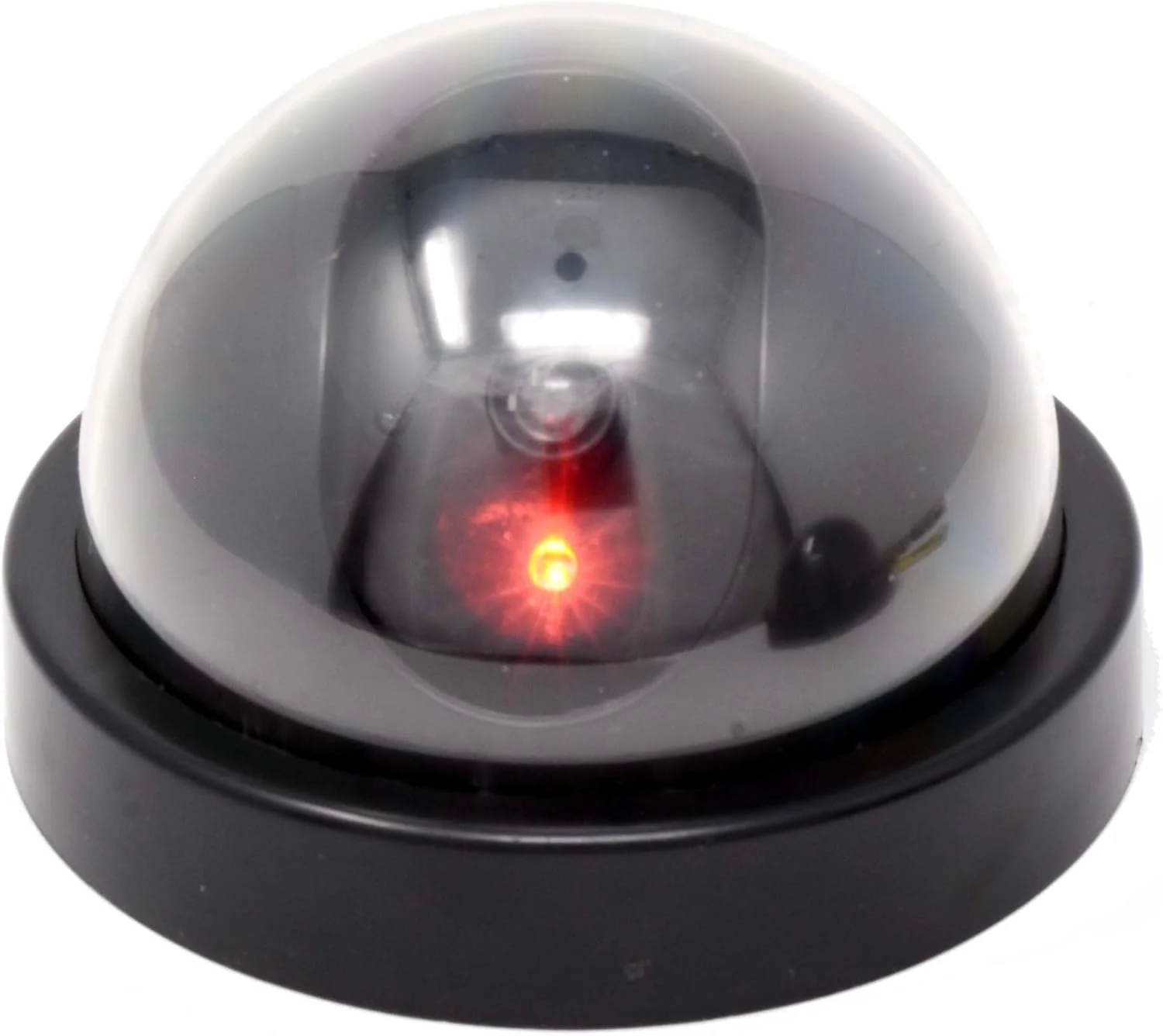ماندالا کرافتز 4 عدد دوربین های امنیتی گنبدی جعلی و غیر واقعی با چراغ LED قرمز چشمک زن و برچسب های هشدار دهنده ماندالا کرافتز 4 عدد دوربین های امنیتی گنبدی جعلی و غیر واقعی با چراغ LED قرمز چشمک زن و برچسب های هشدار دهنده