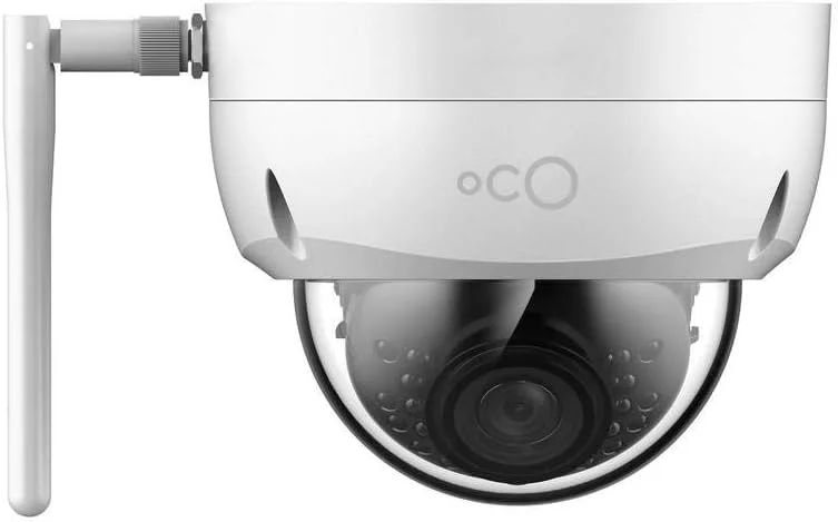 دوربین امنیتی ضد آب و ضد خرابکاری Oco Pro Dome v2 WiFi با کارت Micro SD و فضای ذخیره سازی ابری - سیستم نظارت تصویری 1080p روز/شب در فضای باز/داخلی با نظارت از راه دور دوربین امنیتی ضد آب و ضد خرابکاری Oco Pro Dome v2 WiFi با کارت Micro SD و فضای ذخیره سازی ابری - سیستم نظارت تصویری 1080p روز/شب در فضای باز/داخلی با نظارت از راه دور