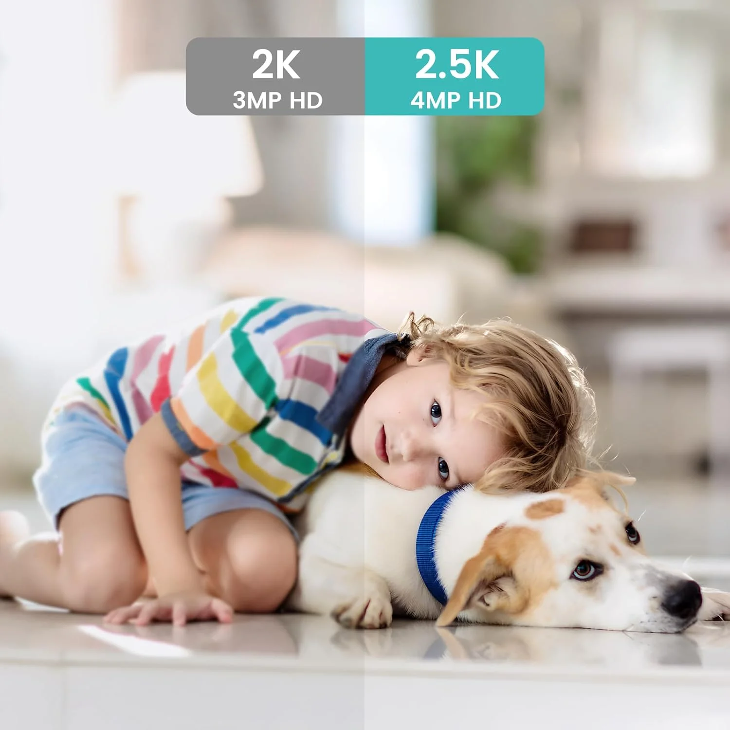 دوربین امنیتی داخلی Owltron 4MP، بسته 4 عددی دوربین های خانگی 2K با وای فای 2.4 گیگاهرتز/5 گیگاهرتز برای نظارت بر کودک/سالمند/سگ/حیوان خانگی/پرستار بچه با برنامه تلفن، ذخیره سازی ابری و کارت SD 24/7، صدای دو طرفه، سازگار با الکسا