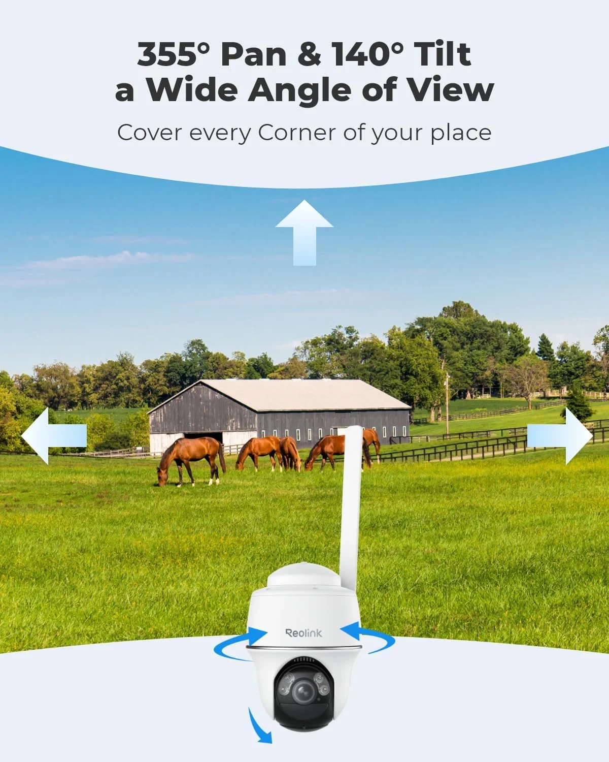 دوربین امنیتی سلولی 4G LTE پنج مگاپیکسلی REOLINK مناسب فضای باز، با قابلیت چرخش 360 درجه، به همراه کارت حافظه SD 32 گیگابایتی، انرژی خورشیدی بی سیم، دید در شب رنگی، تشخیص هوشمند AI، مدل Go PT Plus + پنل خورشیدی، نسخه به روز شده دوربین امنیتی سلولی 4G LTE پنج مگاپیکسلی REOLINK مناسب فضای باز، با قابلیت چرخش 360 درجه، به همراه کارت حافظه SD 32 گیگابایتی، انرژی خورشیدی بی سیم، دید در شب رنگی، تشخیص هوشمند AI، مدل Go PT Plus + پنل خورشیدی، نسخه به روز شده