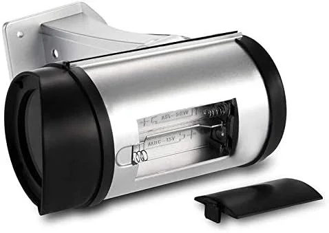 دوربین مداربسته غیرواقعی O&W Security، بسته 4 عددی، با لنز، دوربین جعلی با چراغ LED قرمز، بسیار واقعی برای دیوار و سقف