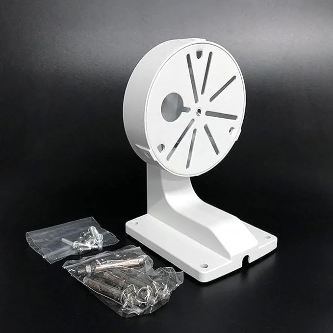 پایه دیواری فلزی 12 سانتی‌متری برای دوربین مداربسته دام، جعبه اتصال عمیق برای مدیریت کابل، محفظه نصب، نگهدارنده دوربین‌های مداربسته تحت شبکه فلزی با پوشش پودری جامد