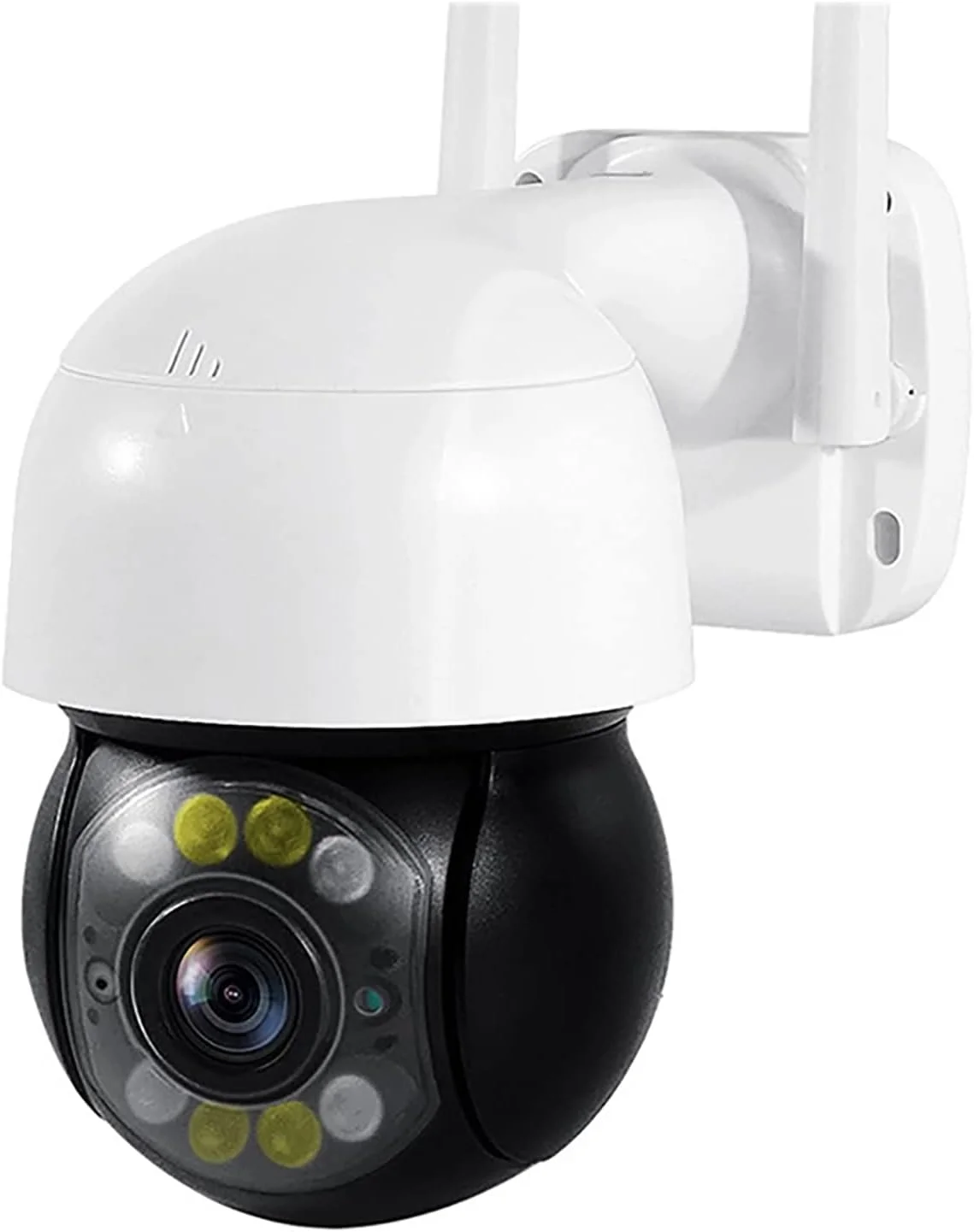 دوربین مداربسته دام امنیتی 300W (dpi) دید در شب تمام رنگی دوربین ضد آب IP66 با کارت SD 128G — ردیابی خودکار + فضای ذخیره سازی ابری + صدای دو طرفه