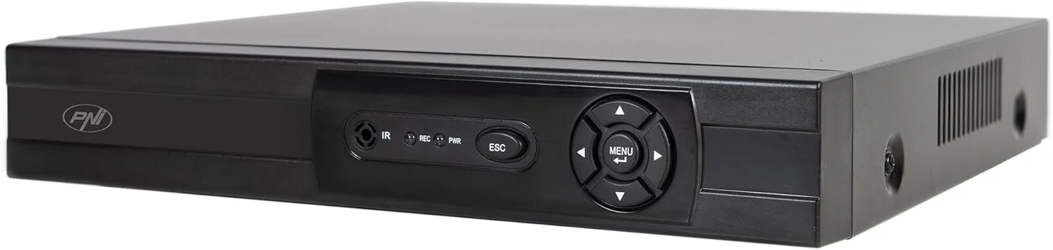 پکیج نظارت تصویری AHD پی ان آی مدل House AHD880، هشت کانال، 5 مگاپیکسل - DVR/NVR و 4 دوربین بیرونی AHD25، 5 مگاپیکسل، دام، IP66