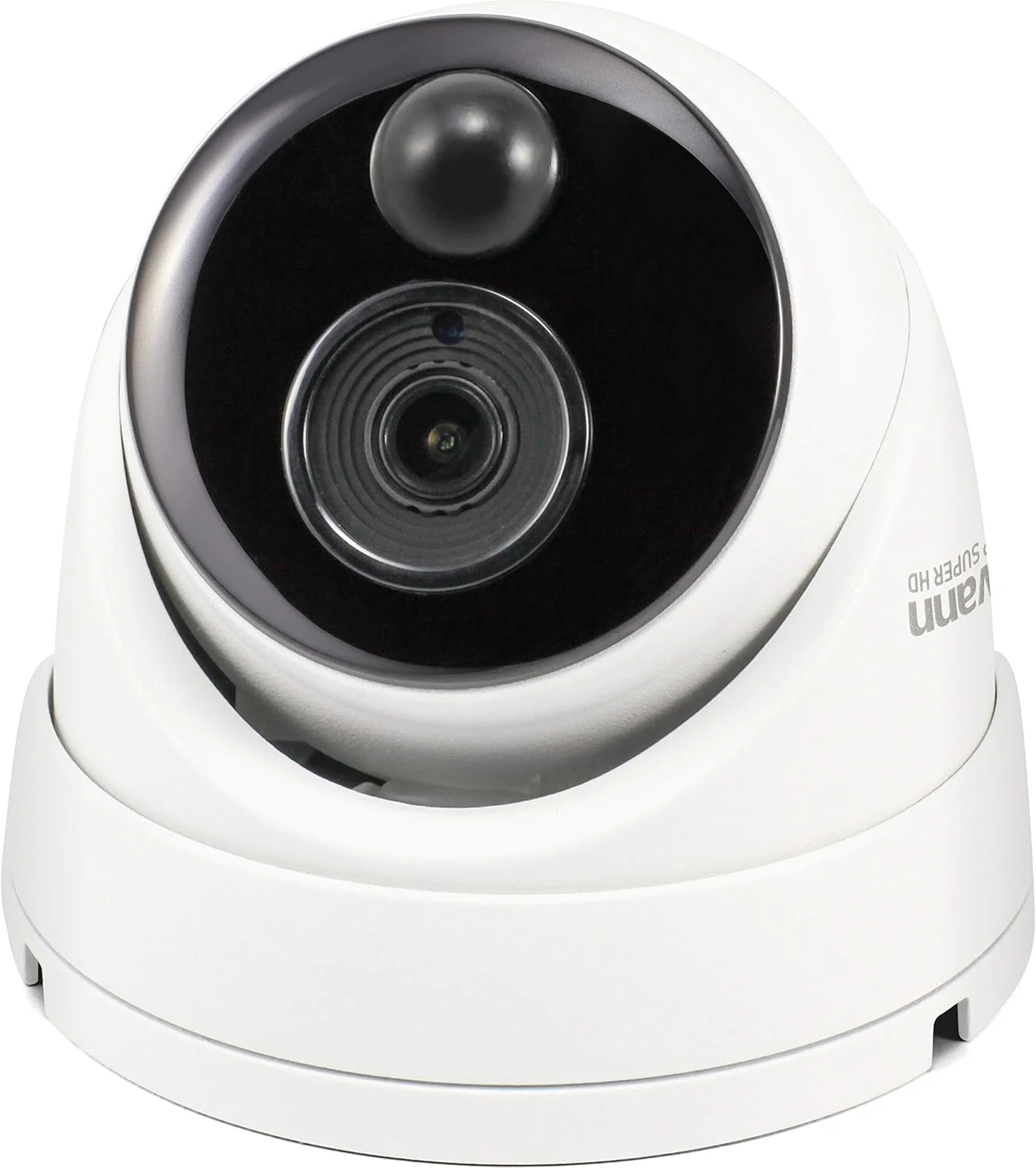 دوربین امنیتی دام مستر سریز سوآن NVR با وضوح تصویر 4K Ultra HD، طراحی داخلی یا خارجی، دید در شب رنگی از غروب تا سپیده دم به همراه تشخیص حرارت و حرکت True Detect