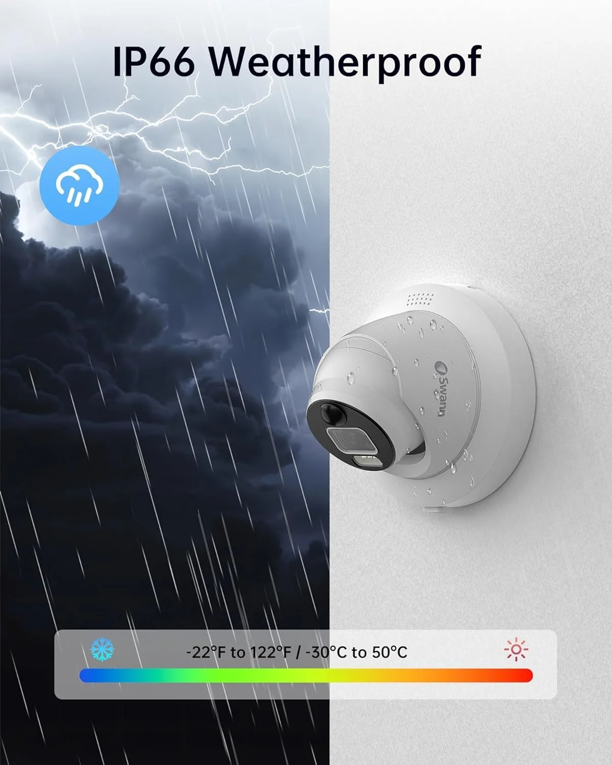 دوربین امنیتی دام 6K افزودنی NVR سوان، دوربین IP برای خانه های داخلی و خارجی، دوربین مداربسته سیمی 12 مگاپیکسلی PoE، صدای دو طرفه، تجزیه و تحلیل ویدئو، دید در شب رنگی، تشخیص واقعی، چراغ های چشمک زن و نورافکن، آژیر دوربین امنیتی دام 6K افزودنی NVR سوان، دوربین IP برای خانه های داخلی و خارجی، دوربین مداربسته سیمی 12 مگاپیکسلی PoE، صدای دو طرفه، تجزیه و تحلیل ویدئو، دید در شب رنگی، تشخیص واقعی، چراغ های چشمک زن و نورافکن، آژیر