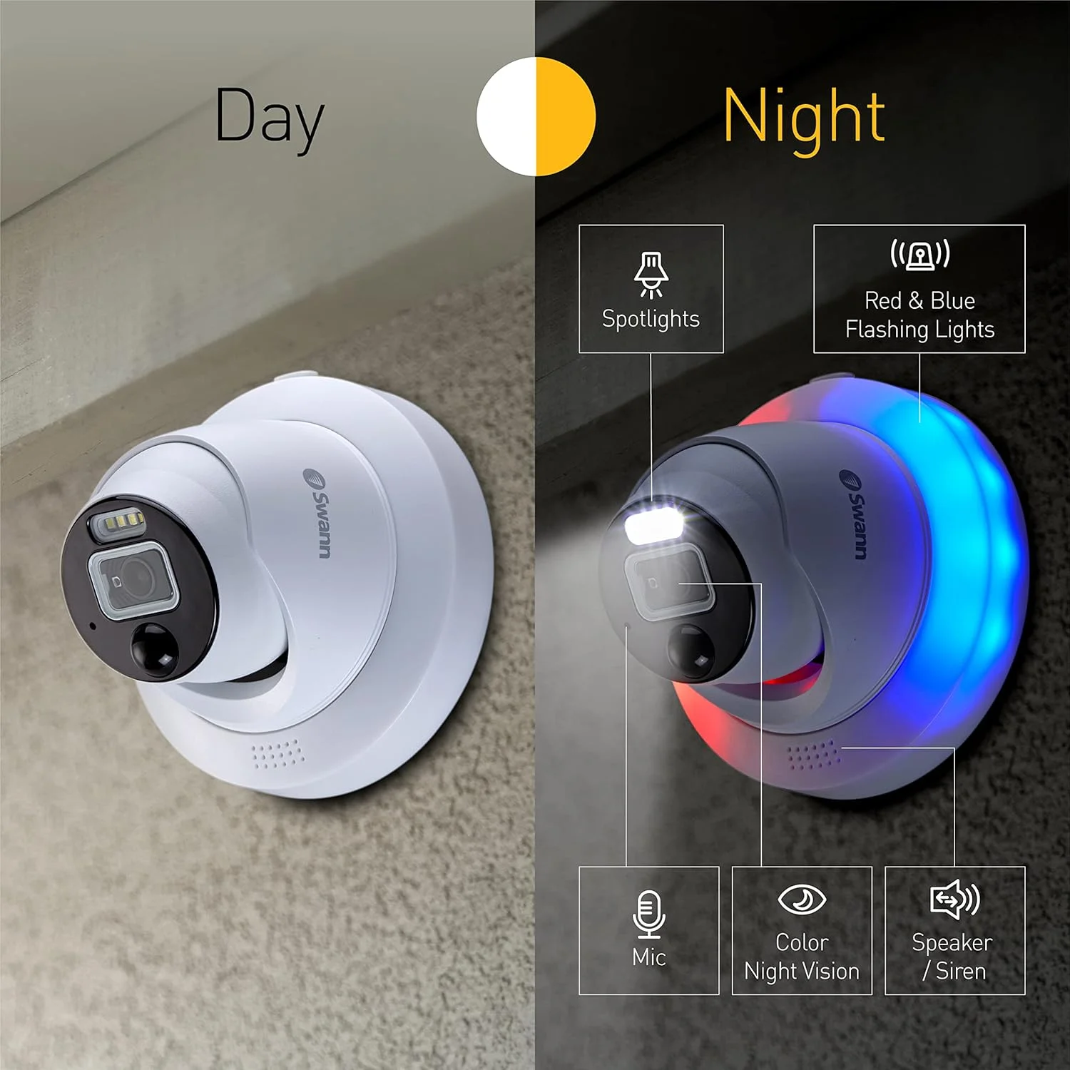 دوربین امنیتی دام 6K افزودنی NVR سوان، دوربین IP برای خانه های داخلی و خارجی، دوربین مداربسته سیمی 12 مگاپیکسلی PoE، صدای دو طرفه، تجزیه و تحلیل ویدئو، دید در شب رنگی، تشخیص واقعی، چراغ های چشمک زن و نورافکن، آژیر دوربین امنیتی دام 6K افزودنی NVR سوان، دوربین IP برای خانه های داخلی و خارجی، دوربین مداربسته سیمی 12 مگاپیکسلی PoE، صدای دو طرفه، تجزیه و تحلیل ویدئو، دید در شب رنگی، تشخیص واقعی، چراغ های چشمک زن و نورافکن، آژیر