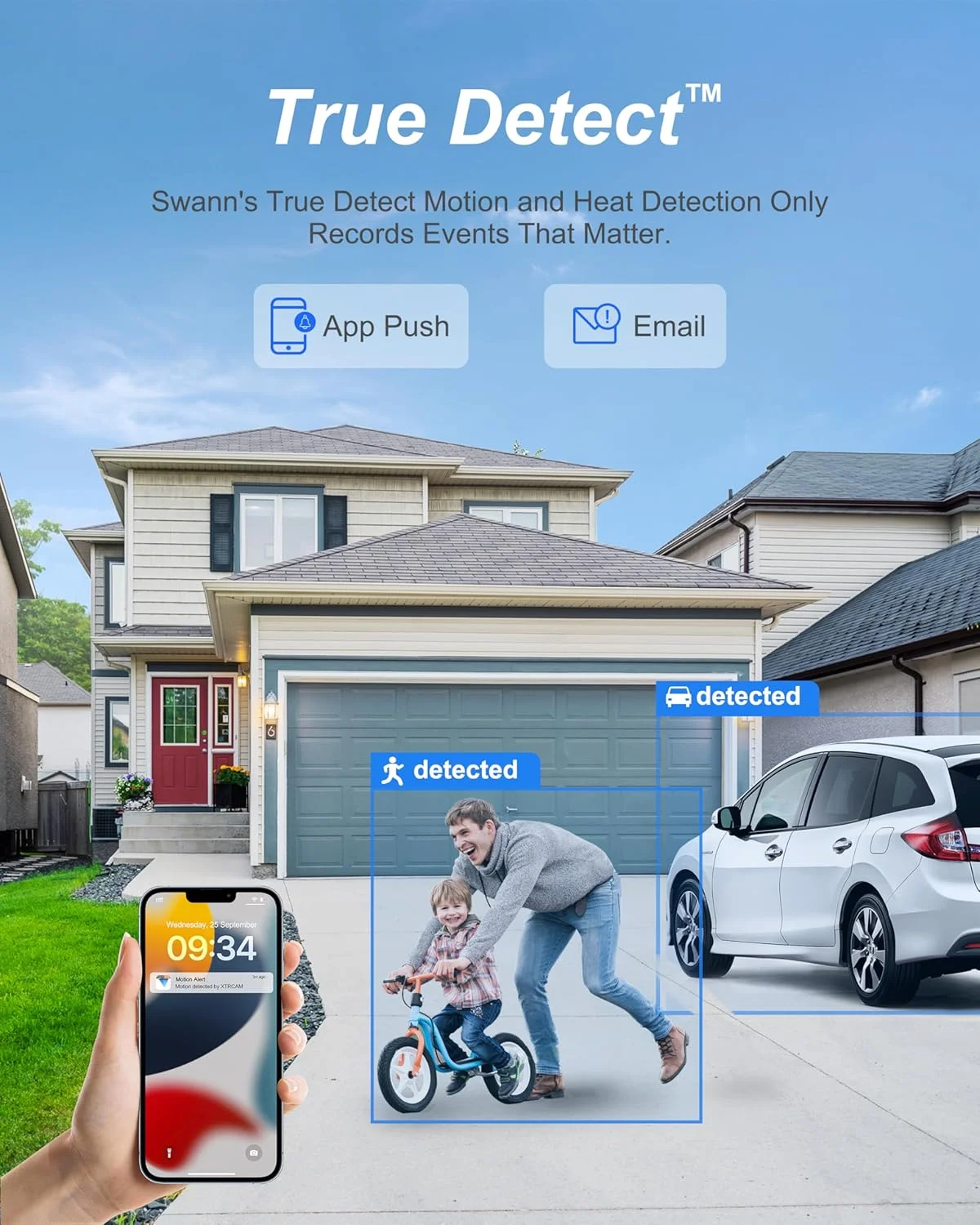 سیستم دوربین مداربسته دام 4K NVR سوان با هارد دیسک 2 ترابایتی، 8 کانال 8 دوربین، PoE Cat5e، دوربین های امنیتی نظارتی خانگی سیمی داخلی و خارجی، دید در شب، تشخیص حرکت حرارتی سیستم دوربین مداربسته دام 4K NVR سوان با هارد دیسک 2 ترابایتی، 8 کانال 8 دوربین، PoE Cat5e، دوربین های امنیتی نظارتی خانگی سیمی داخلی و خارجی، دید در شب، تشخیص حرکت حرارتی