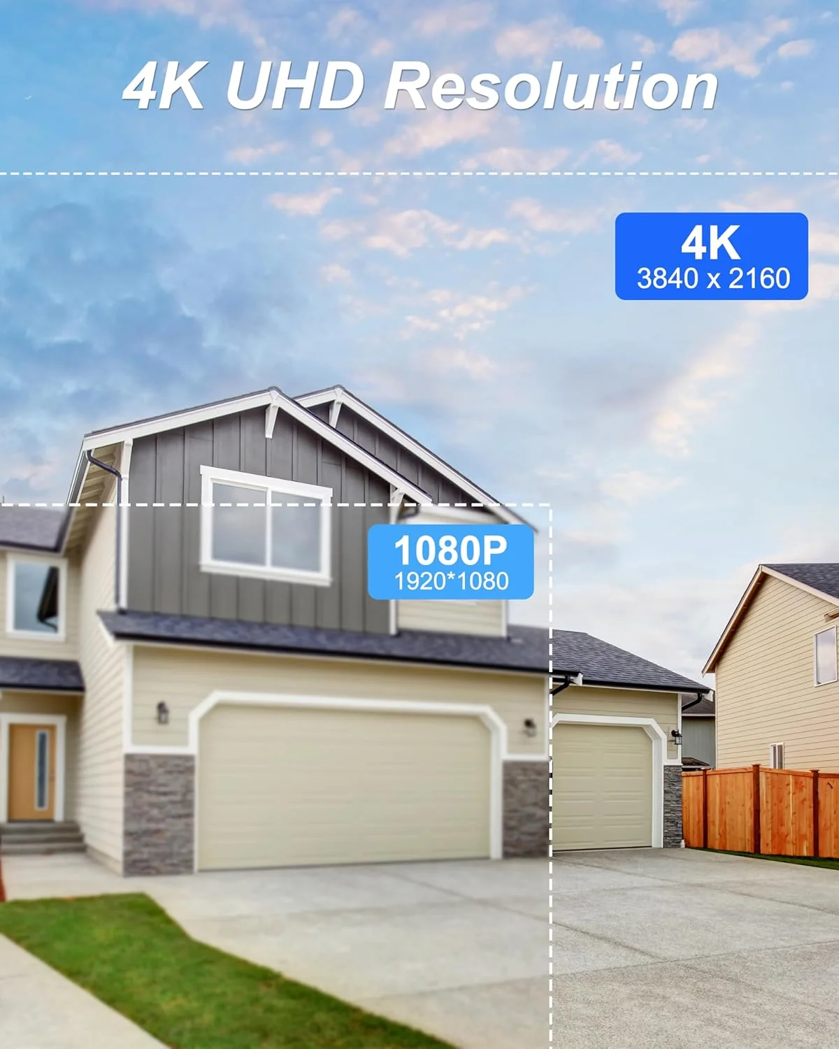 سیستم دوربین مداربسته دام 4K NVR سوان با هارد دیسک 2 ترابایتی، 8 کانال 8 دوربین، PoE Cat5e، دوربین های امنیتی نظارتی خانگی سیمی داخلی و خارجی، دید در شب، تشخیص حرکت حرارتی سیستم دوربین مداربسته دام 4K NVR سوان با هارد دیسک 2 ترابایتی، 8 کانال 8 دوربین، PoE Cat5e، دوربین های امنیتی نظارتی خانگی سیمی داخلی و خارجی، دید در شب، تشخیص حرکت حرارتی