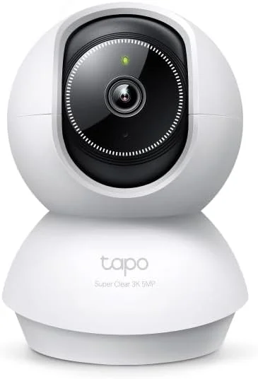 دوربین داخلی 3K 5MP Tapo C230 با قابلیت تشخیص هوشمند - تشخیص انسان، حیوان خانگی، گریه کودک، چرخش 360 درجه، دید در شب پیشرفته، صدای دو طرفه، سازگار با الکسا و گوگل