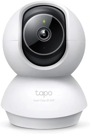 دوربین داخلی 3K 5MP Tapo C230 با قابلیت تشخیص هوشمند - تشخیص انسان، حیوان خانگی، گریه کودک، چرخش 360 درجه، دید در شب پیشرفته، صدای دو طرفه، سازگار با الکسا و گوگل