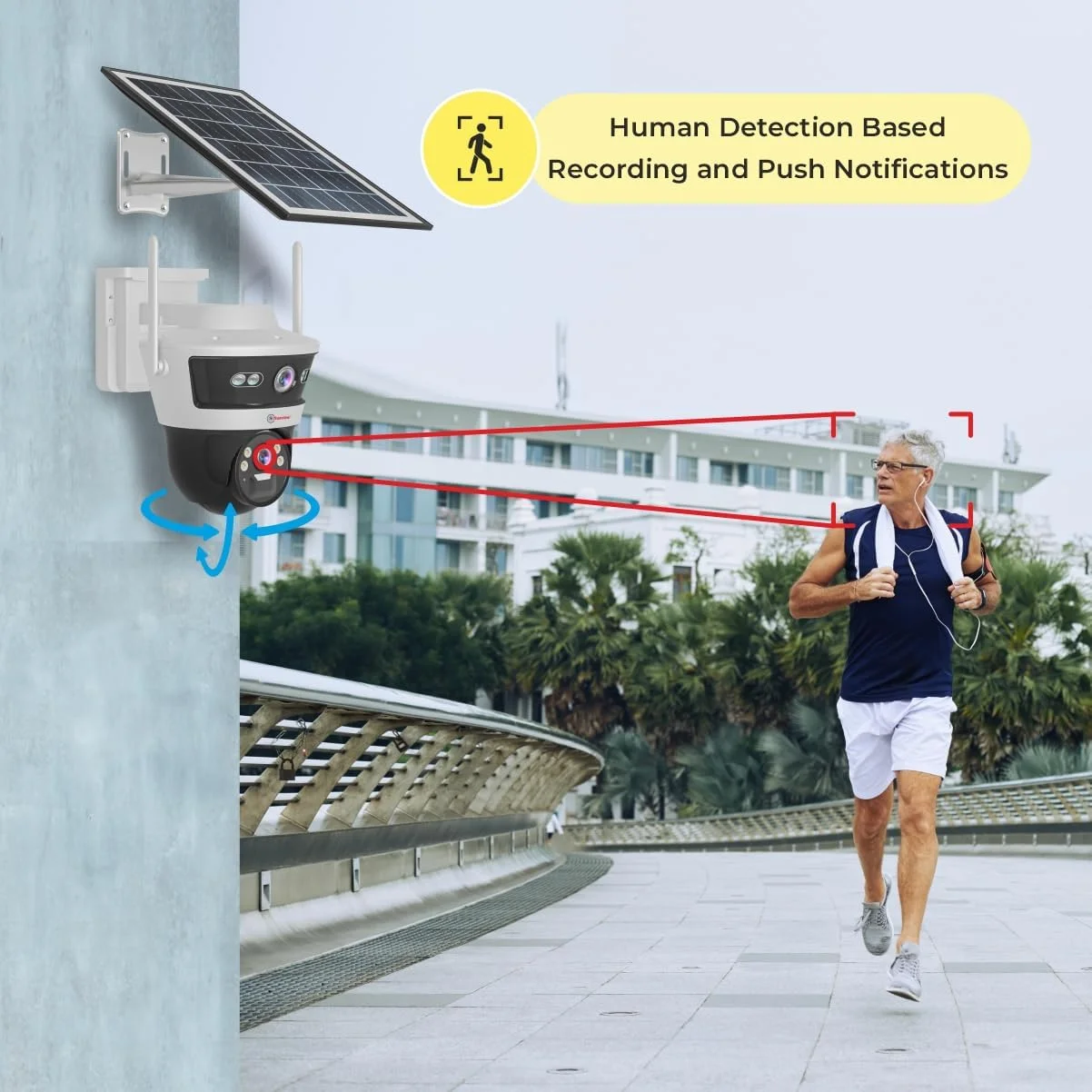 دوربین امنیتی کوچک Trueview با اتصال خورشیدی، 3+3 مگاپیکسل، 4G، راه حل نظارت پیشرفته مداربسته 1296p، دوربین فضای باز، ضد آب، ارتباط دو طرفه دوربین امنیتی کوچک Trueview با اتصال خورشیدی، 3+3 مگاپیکسل، 4G، راه حل نظارت پیشرفته مداربسته 1296p، دوربین فضای باز، ضد آب، ارتباط دو طرفه