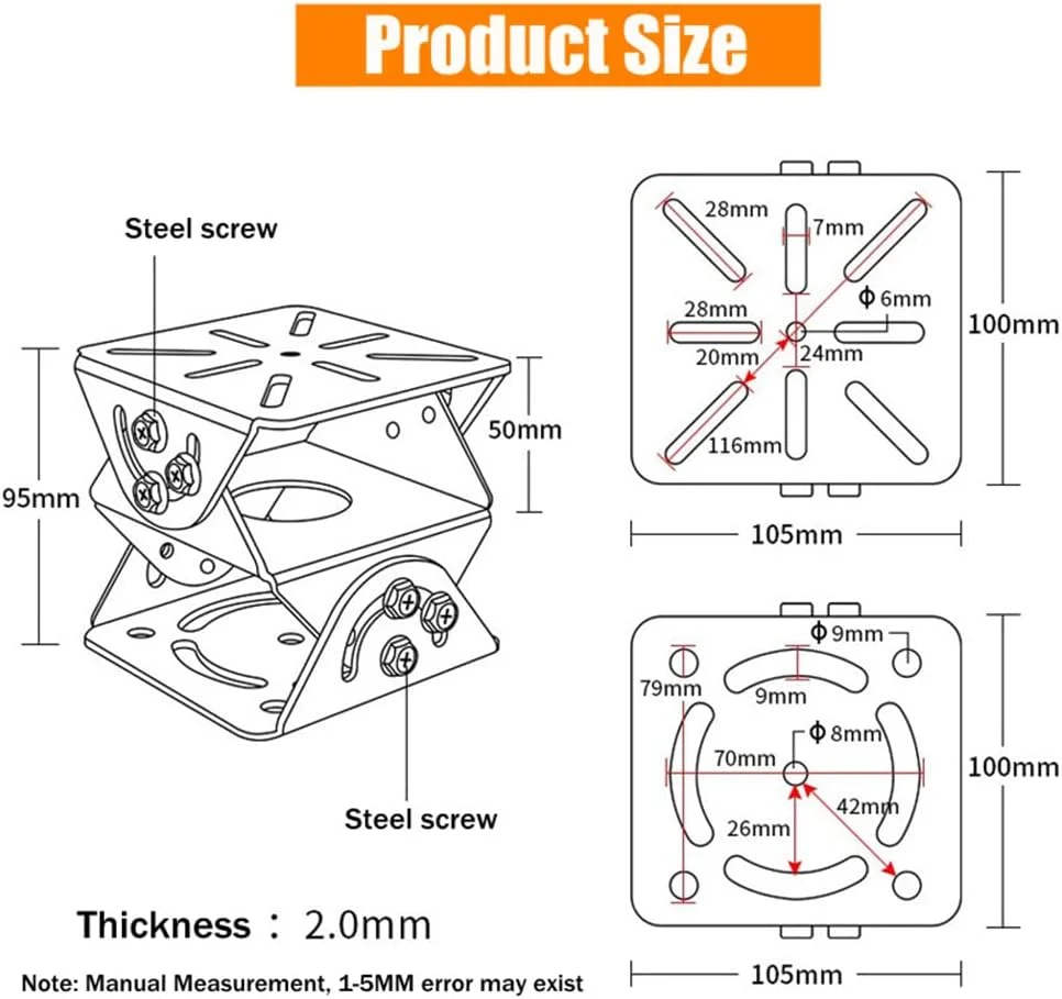 پایه دوربین مداربسته V-Fiabilidad با مفصل 3 محوره، نگهدارنده نوک اردکی نظارتی، براکت مفصل جهانی، پایه دوربین مداربسته برای دوربین مداربسته دام PTZ پایه دوربین مداربسته V-Fiabilidad با مفصل 3 محوره، نگهدارنده نوک اردکی نظارتی، براکت مفصل جهانی، پایه دوربین مداربسته برای دوربین مداربسته دام PTZ
