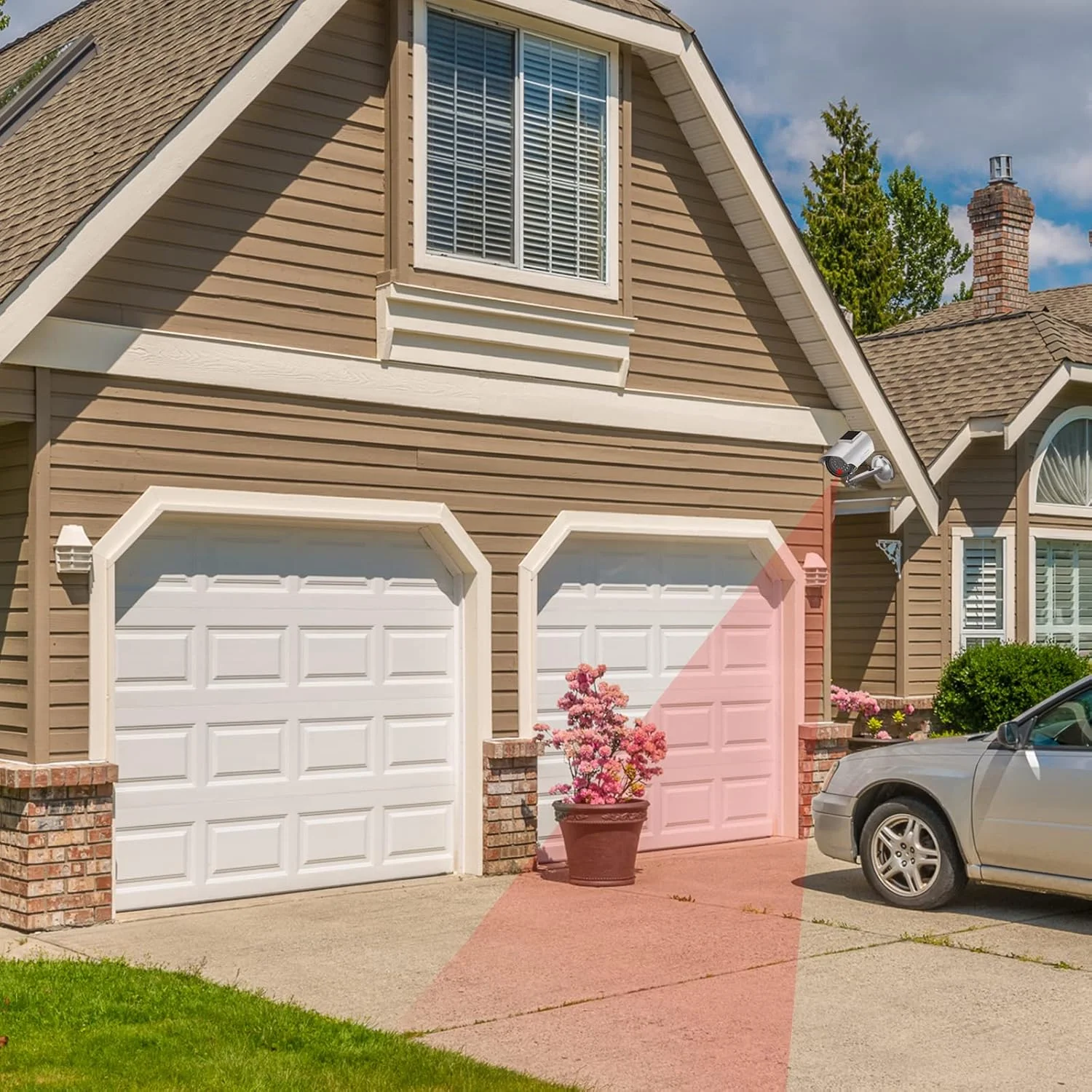 دوربین مداربسته جعلی و تقلبی خورشیدی WALI با چراغ LED و استیکر هشدار امنیتی (SOLTC-S4)، بسته 4 عددی، نقره ای، مناسب فضای داخلی و خارجی دوربین مداربسته جعلی و تقلبی خورشیدی WALI با چراغ LED و استیکر هشدار امنیتی (SOLTC-S4)، بسته 4 عددی، نقره ای، مناسب فضای داخلی و خارجی