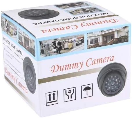 دوربین مداربسته امنیتی دام فیک سفید با 30 چراغ LED چشمک زن دوربین مداربسته امنیتی دام فیک سفید با 30 چراغ LED چشمک زن