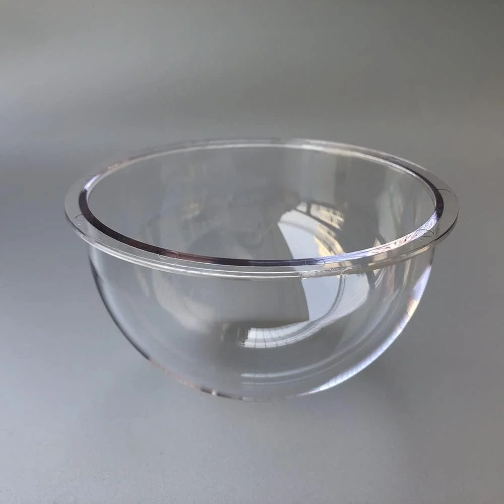 محفظه محافظ گنبدی شفاف کروی پلی کربنات PC برای دوربین مداربسته امنیتی نظارتی در فضای باز، 4.3 اینچ محفظه محافظ گنبدی شفاف کروی پلی کربنات PC برای دوربین مداربسته امنیتی نظارتی در فضای باز، 4.3 اینچ