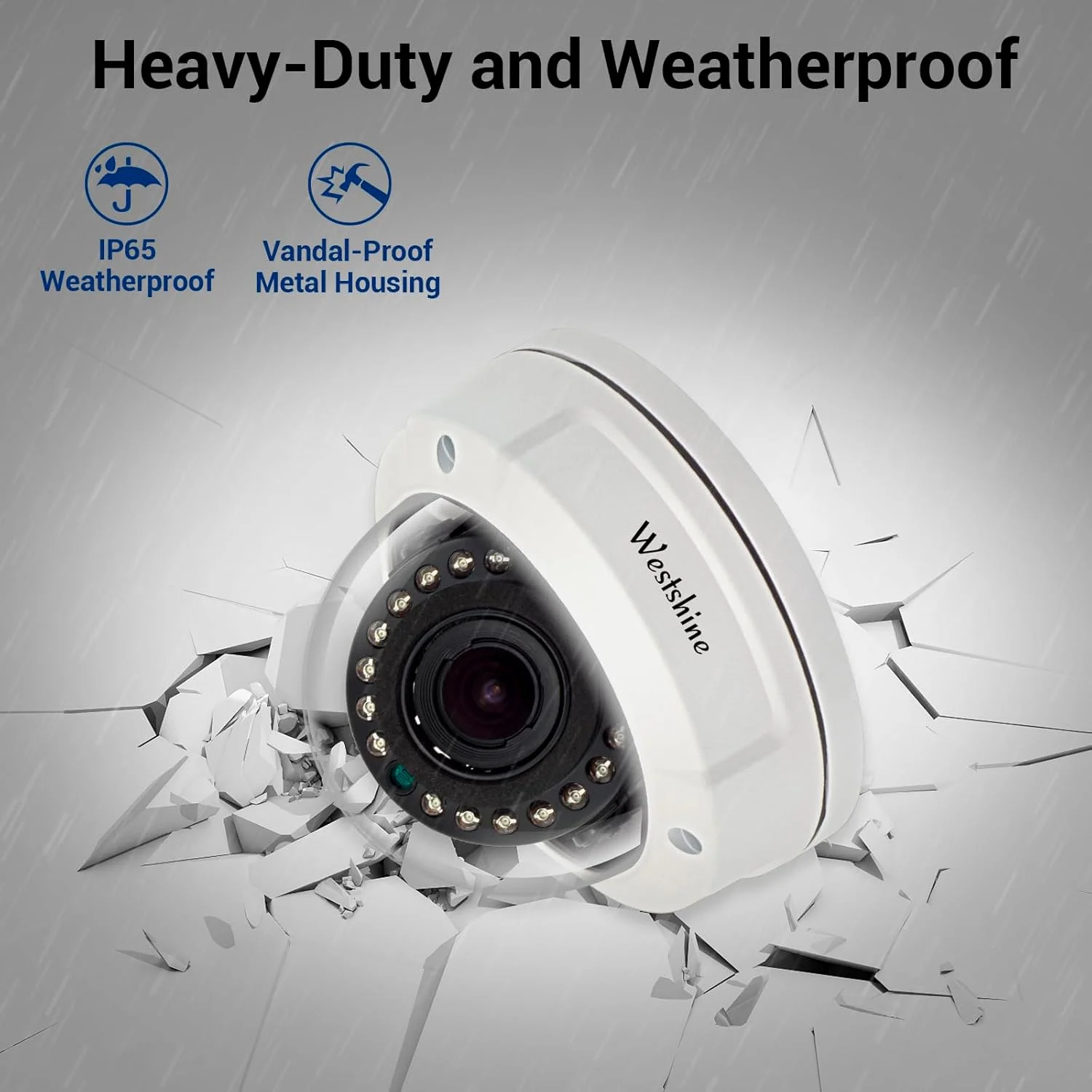 دوربین مداربسته آنالوگ دام 5 مگاپیکسل 4 در 1 هیبریدی HD TVI/CVI/AHD/CVBS، دوربین های مداربسته دام با لنز وریفوکال دستی 2.8-12 میلی متری ضد خرابکاری، دید در شب 45 فوتی، دوربین سیمی BNC دوربین مداربسته آنالوگ دام 5 مگاپیکسل 4 در 1 هیبریدی HD TVI/CVI/AHD/CVBS، دوربین های مداربسته دام با لنز وریفوکال دستی 2.8-12 میلی متری ضد خرابکاری، دید در شب 45 فوتی، دوربین سیمی BNC