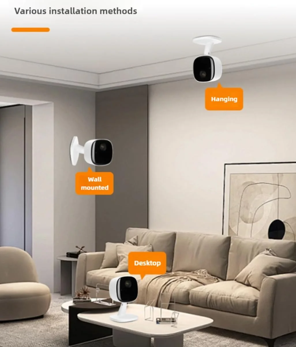 دوربین هوشمند کوچک وای فای Galayou، دوربین های داخلی خانه برای امنیت با دید در شب، دوربین حیوانات خانگی با برنامه تلفن، ذخیره سازی 24/7 کارت SD، دوربین داخلی 1080P تشخیص حرکت، صدای دو طرفه، مانیتور کودک دوربین هوشمند کوچک وای فای Galayou، دوربین های داخلی خانه برای امنیت با دید در شب، دوربین حیوانات خانگی با برنامه تلفن، ذخیره سازی 24/7 کارت SD، دوربین داخلی 1080P تشخیص حرکت، صدای دو طرفه، مانیتور کودک