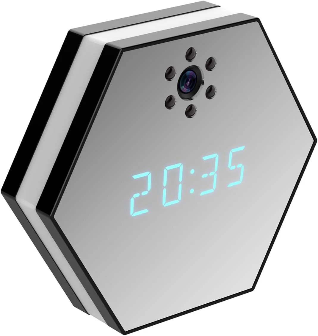 دوربین امنیتی بی سیم داخلی 1080P، سیستم نظارت گنبدی دوربین IP هوشمند وای فای با دید در شب، تشخیص حرکت برای خانه ها و مشاغل