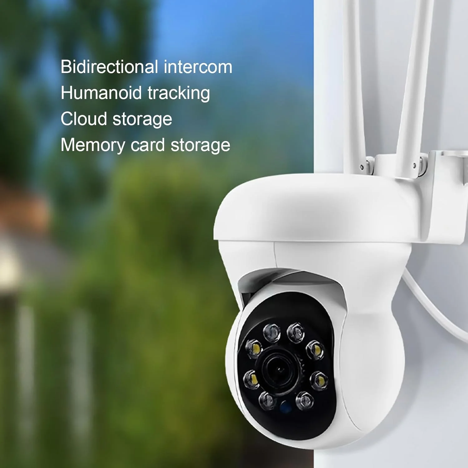 دوربین امنیتی سیمی 1080P برای فضای باز XUMIUZIY، دوربین نظارتی PTZ 360 درجه برای امنیت خانه، تشخیص حرکت، دید در شب، کنترل برنامه، دسترسی از راه دور بی سیم، ذخیره سازی ابری دوربین امنیتی سیمی 1080P برای فضای باز XUMIUZIY، دوربین نظارتی PTZ 360 درجه برای امنیت خانه، تشخیص حرکت، دید در شب، کنترل برنامه، دسترسی از راه دور بی سیم، ذخیره سازی ابری