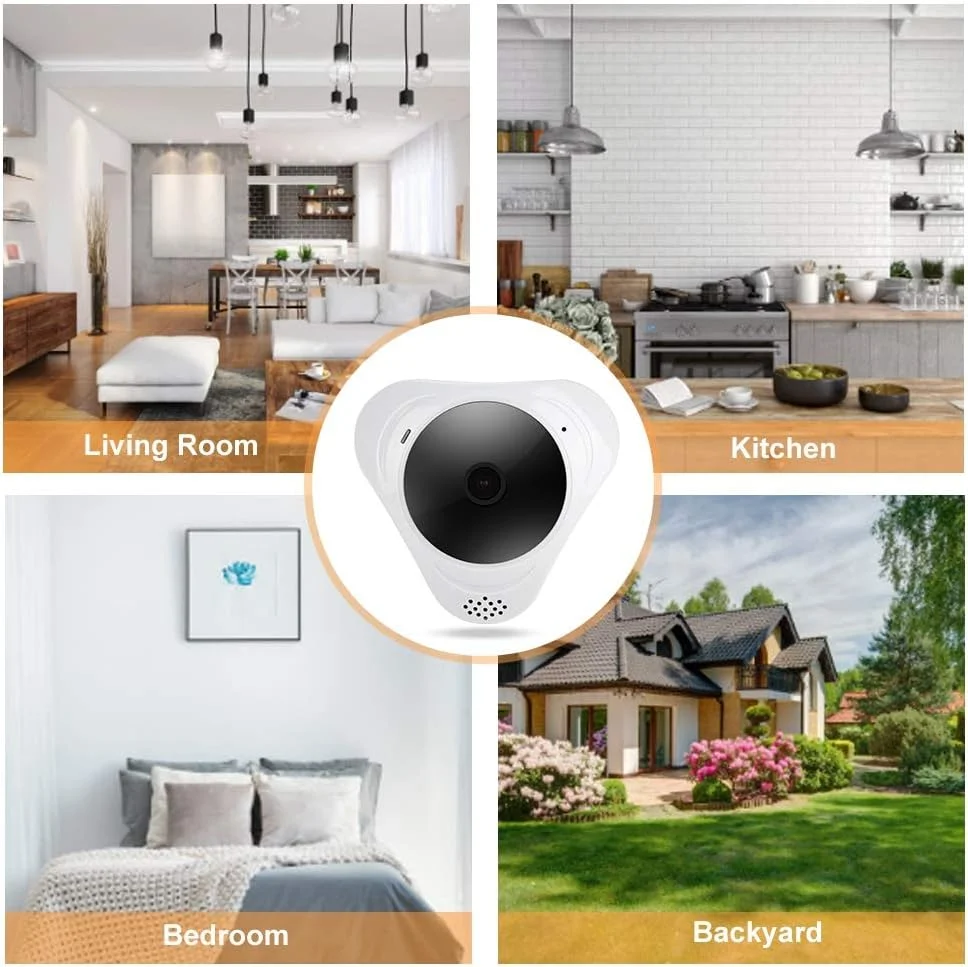 دوربین مداربسته آیپی وایفای، دوربین چشمماهی با کنترل از راه دور از طریق اپلیکیشن، پشتیبانی از کارت TF برای سیستم کنترل دسترسی و امنیت خانه، درب شیشهای (استاندارد اروپا (100-240 ولت)) دوربین مداربسته آیپی وایفای، دوربین چشمماهی با کنترل از راه دور از طریق اپلیکیشن، پشتیبانی از کارت TF برای سیستم کنترل دسترسی و امنیت خانه، درب شیشهای (استاندارد اروپا (100-240 ولت))