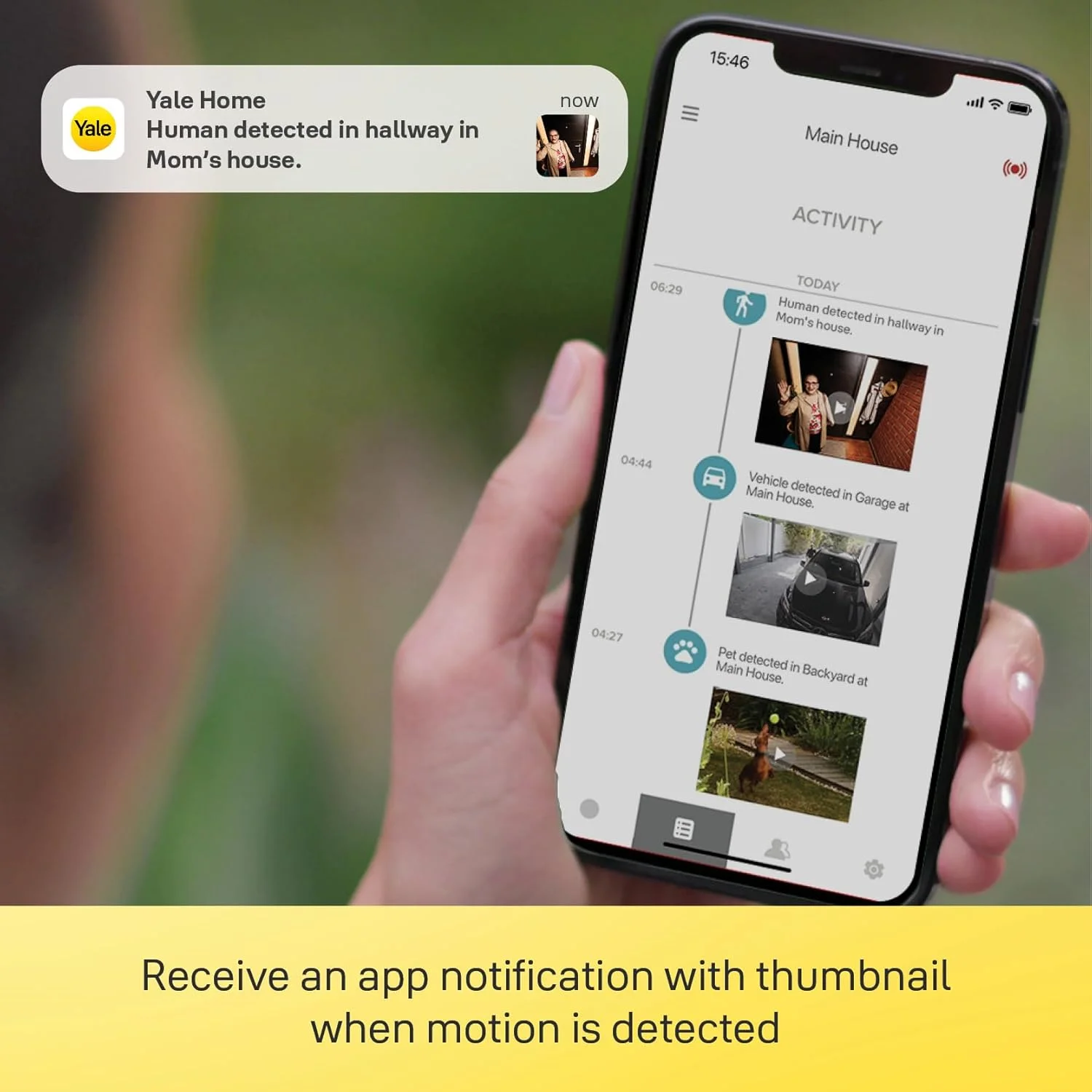 دوربین هوشمند داخلی Yale، کیفیت 1080p FHD، باتری، نورافکن، دید در شب، منطقه تشخیص قابل تنظیم، قابلیت مکالمه دو طرفه، سازگار با قفل های هوشمند Yale، اشتراک 5 ساله رایگان هوش مصنوعی و فضای ذخیره سازی ابری، SV-IC-1A-V1