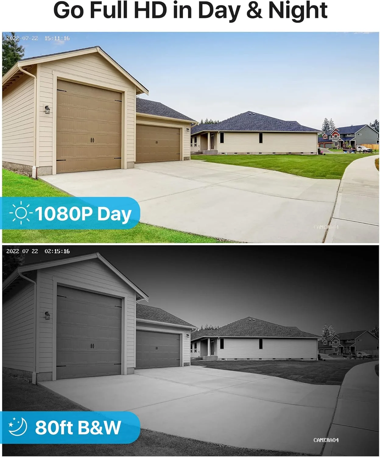 سیستم دوربین مداربسته 16 کاناله ZOSI H.265+ 1080p مناسب فضای داخلی و خارجی، دستگاه ضبط ویدیویی نظارتی 16 کاناله CCTV با تشخیص هوشمند انسان و وسیله نقلیه و 16 عدد دوربین دام 1080p، دید در شب تا 24 متر، زاویه دید 105 درجه، هارد دیسک 4 ترابایتی سیستم دوربین مداربسته 16 کاناله ZOSI H.265+ 1080p مناسب فضای داخلی و خارجی، دستگاه ضبط ویدیویی نظارتی 16 کاناله CCTV با تشخیص هوشمند انسان و وسیله نقلیه و 16 عدد دوربین دام 1080p، دید در شب تا 24 متر، زاویه دید 105 درجه، هارد دیسک 4 ترابایتی