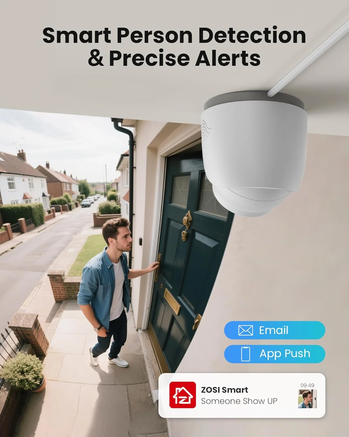 سیستم دوربین مداربسته تحت شبکه خانگی ZOSI C220 8 کانال 4 مگاپیکسل QHD 2.5K PoE، دستگاه ضبط NVR هشت کاناله 5 مگاپیکسل 3K با هارد دیسک 2 ترابایتی برای ضبط 24 ساعته، 6 عدد دوربین IP دام 4 مگاپیکسلی (1440p) مناسب فضای داخلی و خارجی، تشخیص هوشمند انسان، صدای یک طرفه سیستم دوربین مداربسته تحت شبکه خانگی ZOSI C220 8 کانال 4 مگاپیکسل QHD 2.5K PoE، دستگاه ضبط NVR هشت کاناله 5 مگاپیکسل 3K با هارد دیسک 2 ترابایتی برای ضبط 24 ساعته، 6 عدد دوربین IP دام 4 مگاپیکسلی (1440p) مناسب فضای داخلی و خارجی، تشخیص هوشمند انسان، صدای یک طرفه