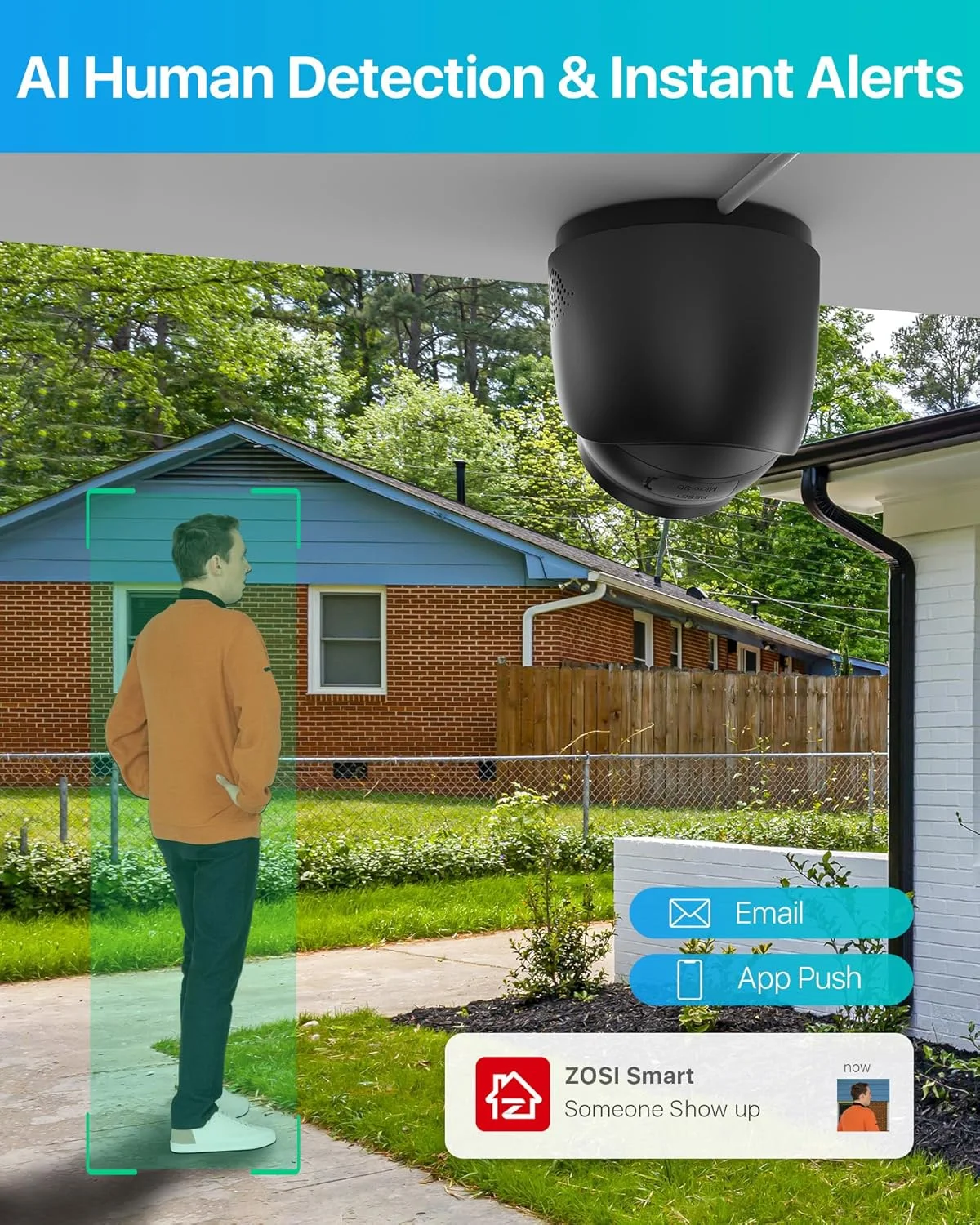 سیستم دوربین مداربسته امنیتی خانگی ZOSI C220 16CH 4K 8MP PoE، دستگاه ضبط NVR شانزده کاناله 4K با هارد دیسک 4 ترابایتی برای ضبط 24/7، 16 عدد دوربین IP دام 4MP(1440p) 2.5K QHD برای فضای باز و داخلی، تشخیص هوشمندانه انسان با هوش مصنوعی، صدای دو طرفه سیستم دوربین مداربسته امنیتی خانگی ZOSI C220 16CH 4K 8MP PoE، دستگاه ضبط NVR شانزده کاناله 4K با هارد دیسک 4 ترابایتی برای ضبط 24/7، 16 عدد دوربین IP دام 4MP(1440p) 2.5K QHD برای فضای باز و داخلی، تشخیص هوشمندانه انسان با هوش مصنوعی، صدای دو طرفه